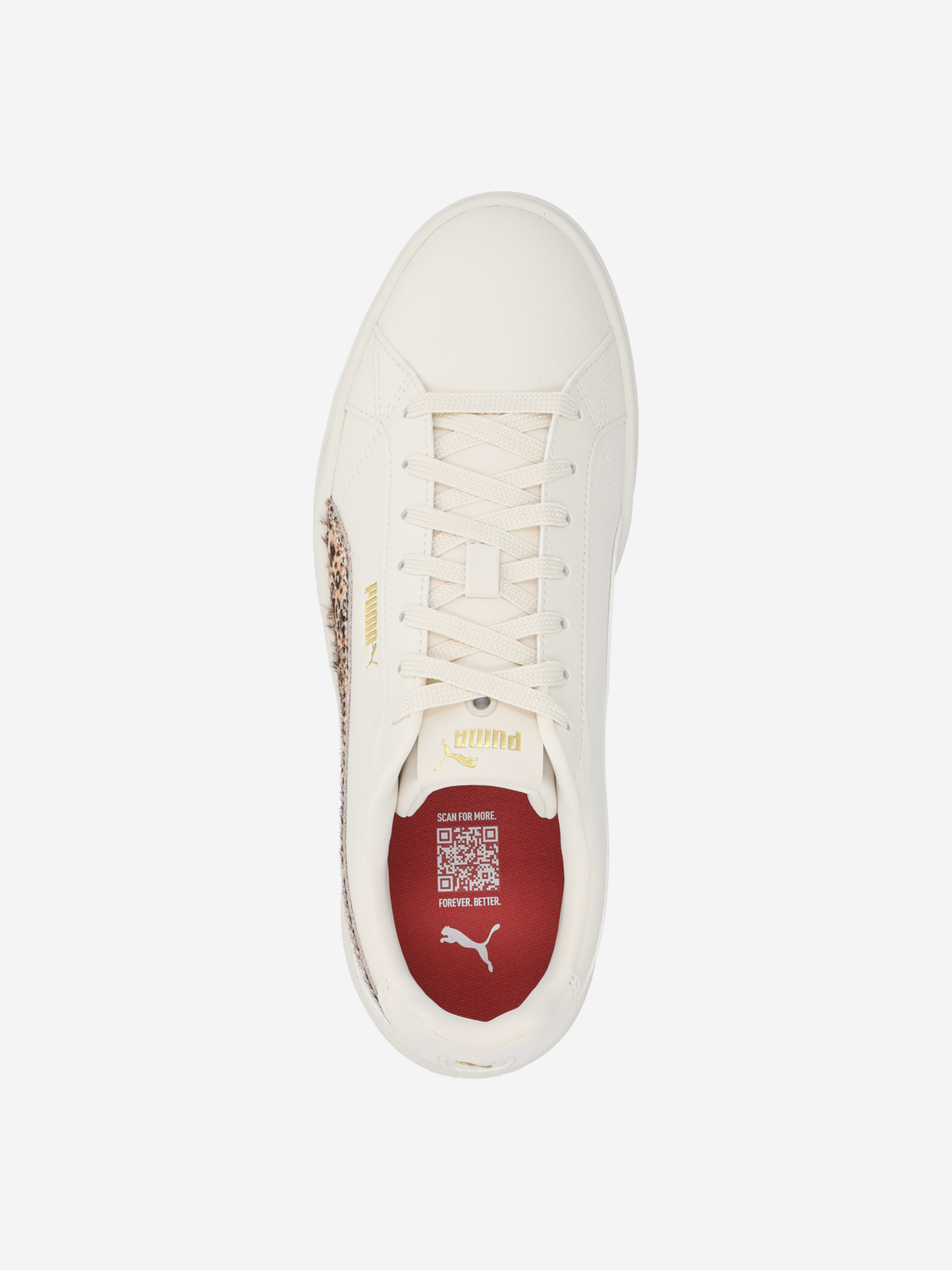 фото Кеды женские puma karmen ii animal flair, бежевый