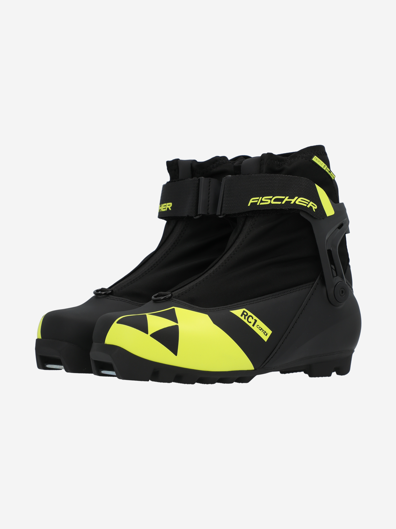 фото Ботинки лыжные детские fischer jr combi, черный