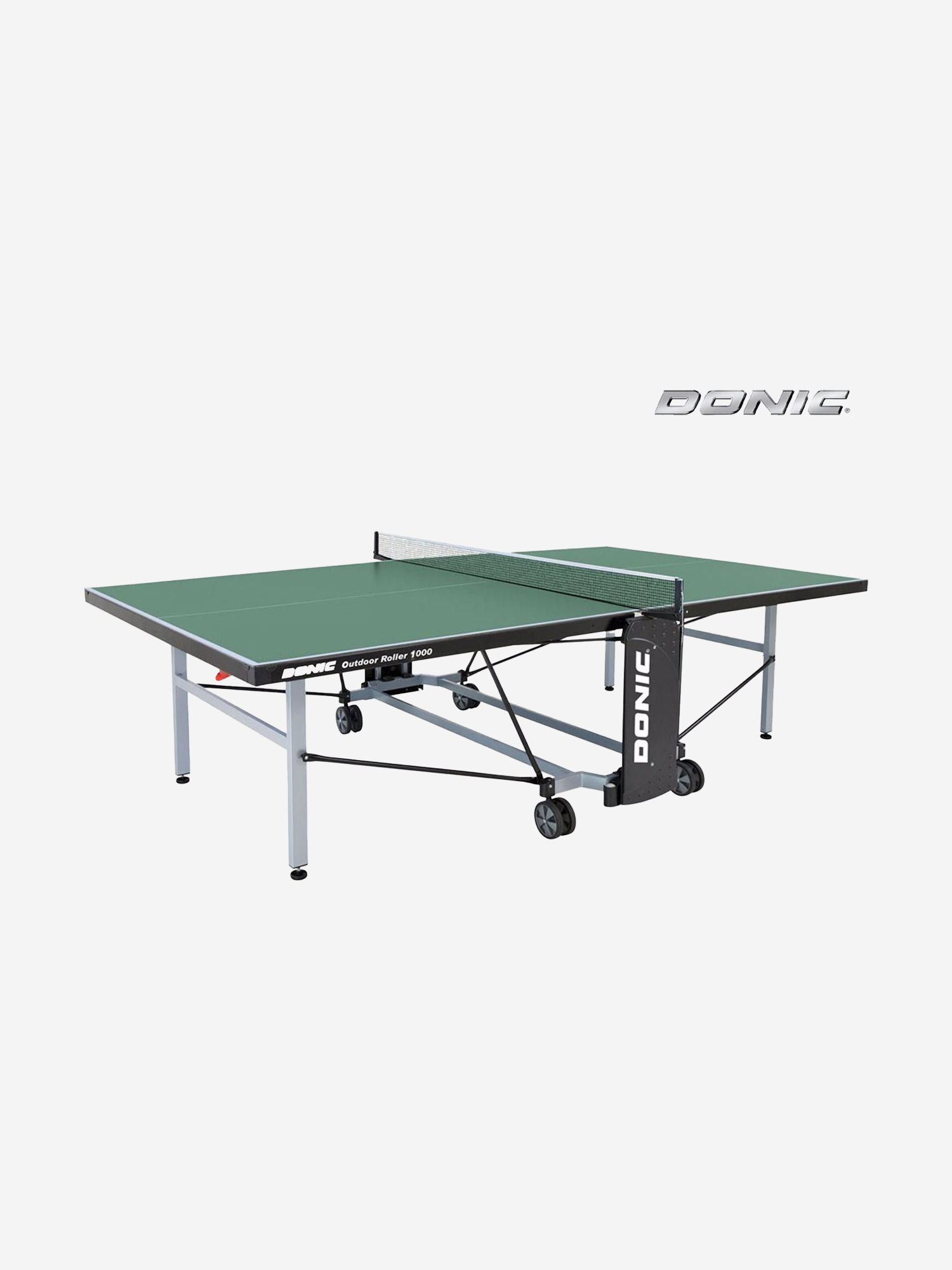 Всепогодный теннисный стол Donic Outdoor Roller 1000 зеленый с сеткой, Зеленый
Всепогодный теннисный стол Donic Outdoor Roller 1000 зеленый с сеткой, Зеленый
