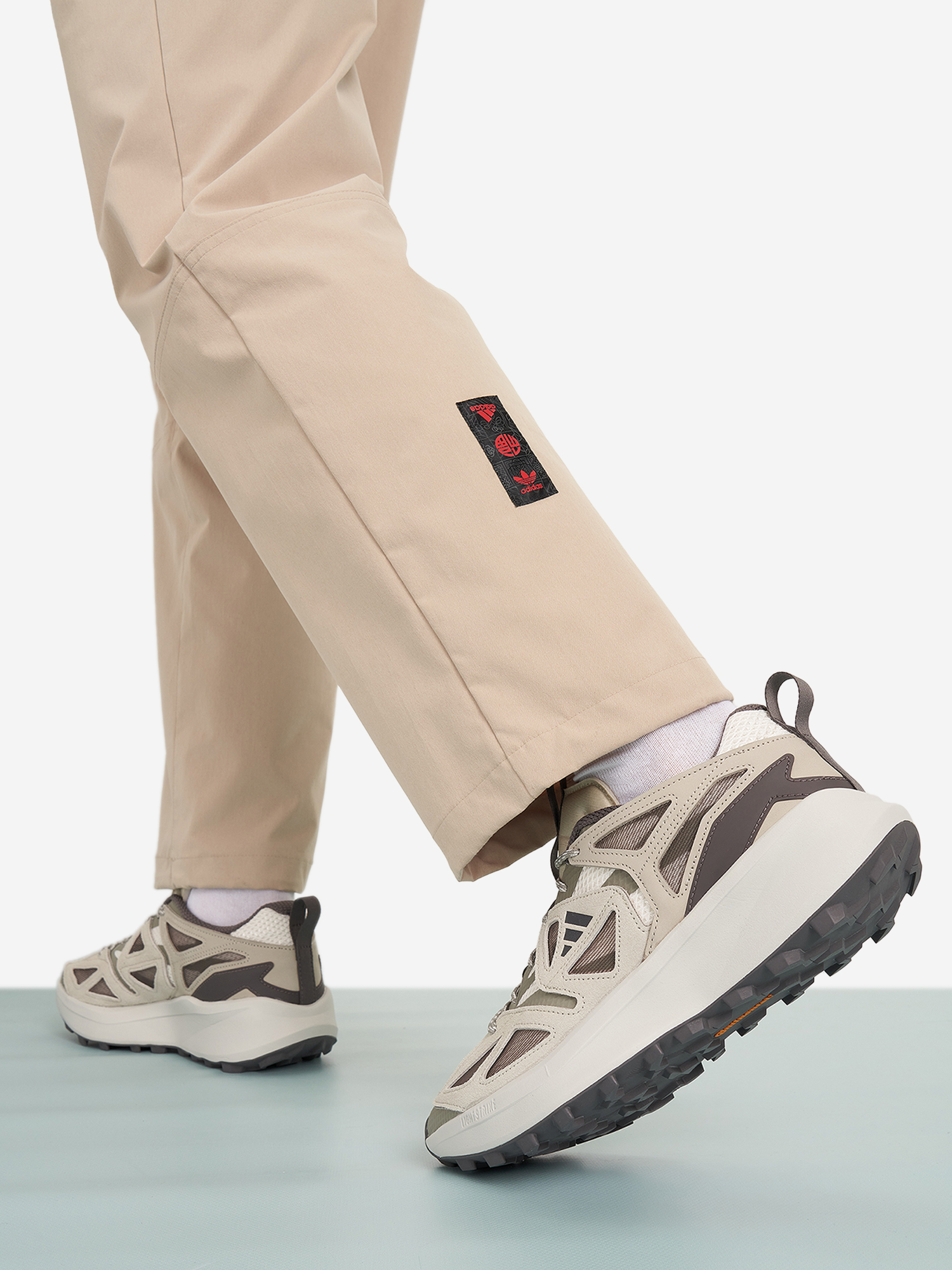 фото Кроссовки мужские adidas kantai trail, серый