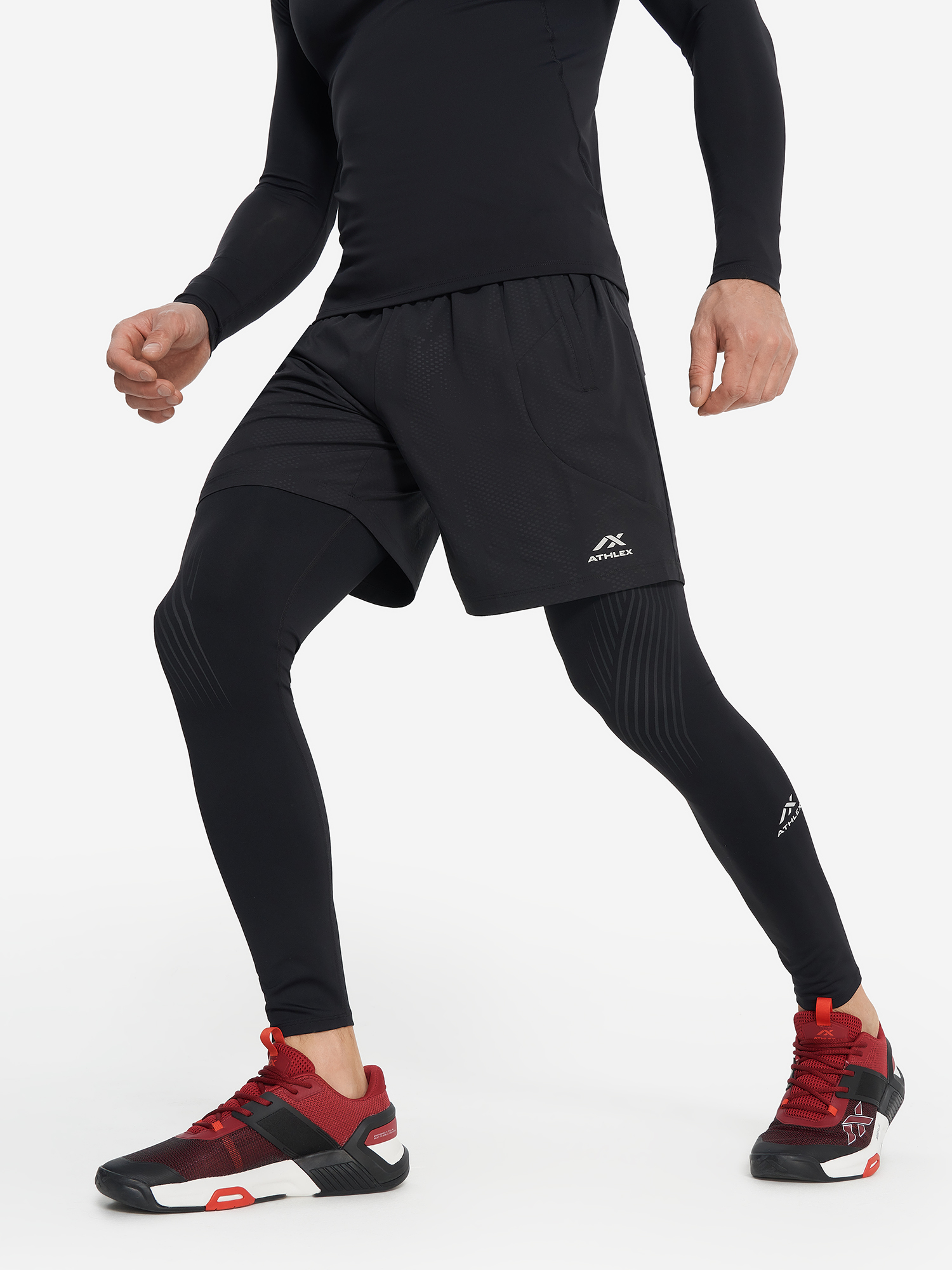 фото Шорты мужские athlex, черный