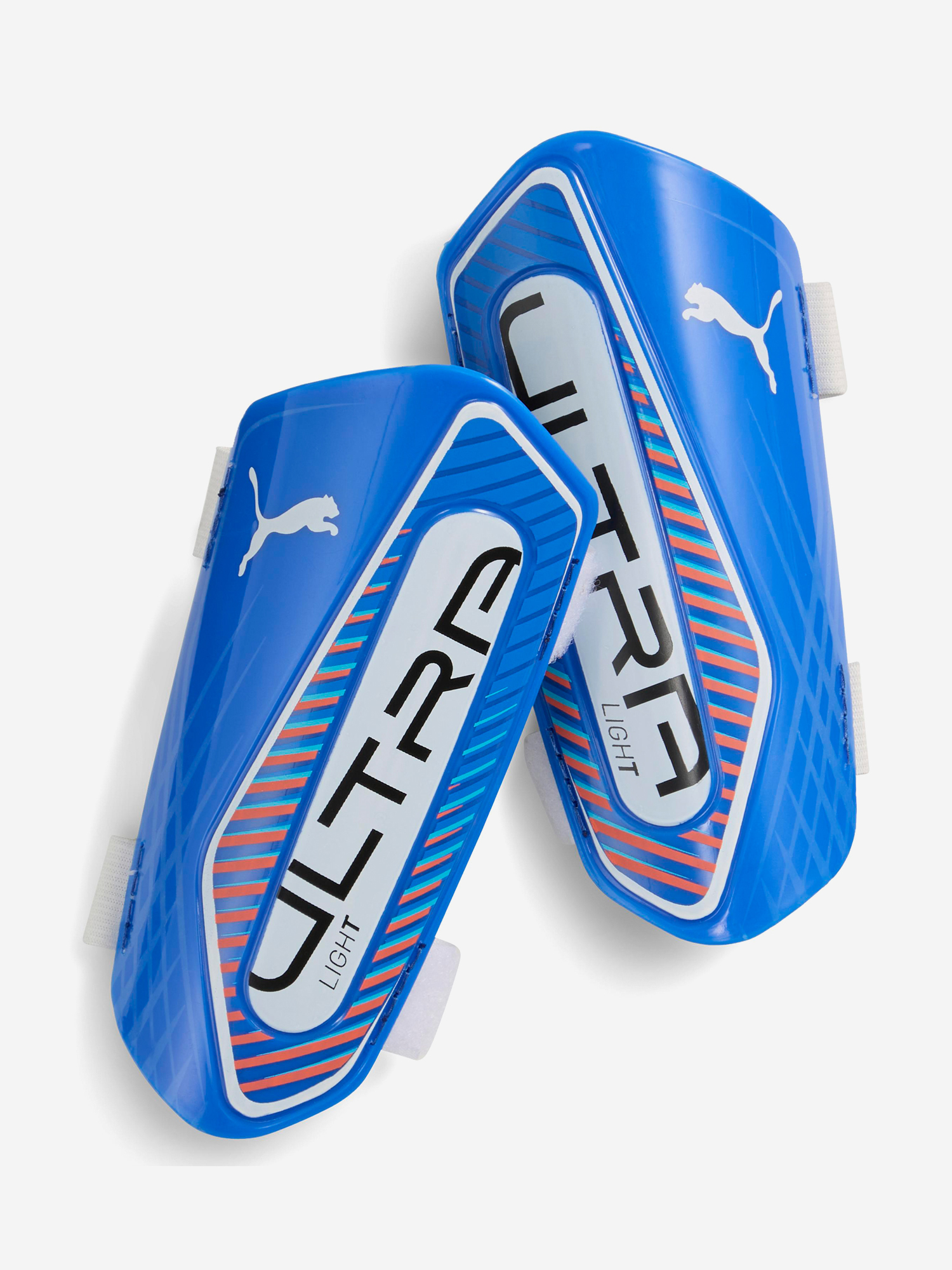 фото Щитки футбольные puma ultra light, голубой
