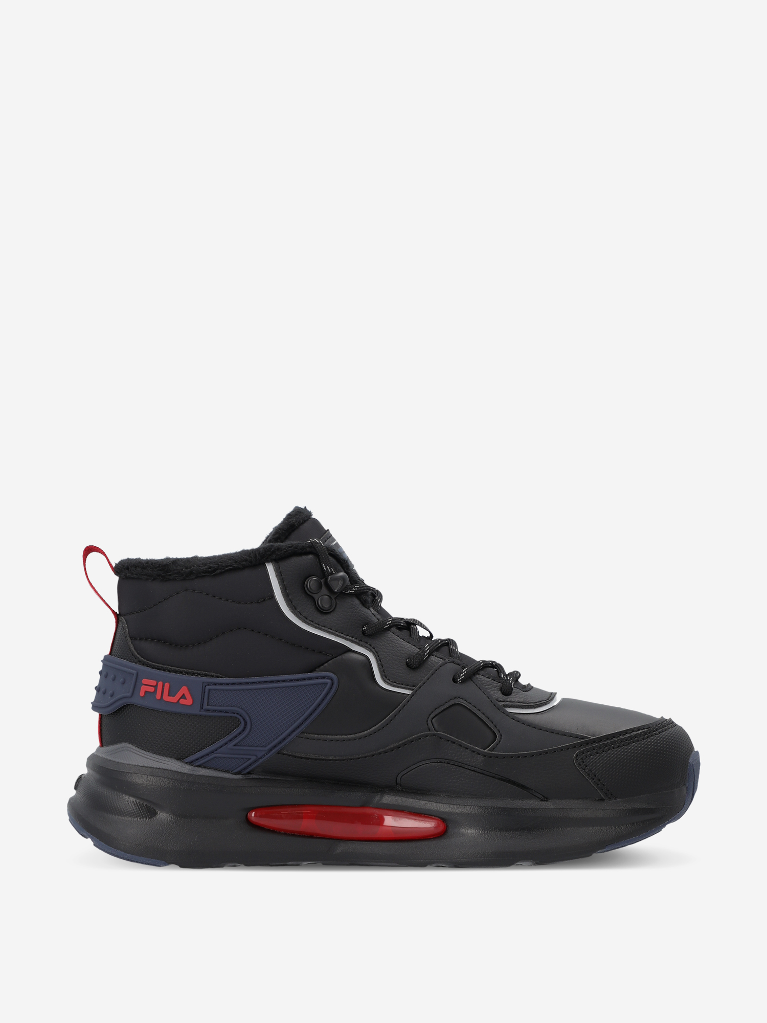 фото Кроссовки утепленные для мальчиков fila explore mid, черный
