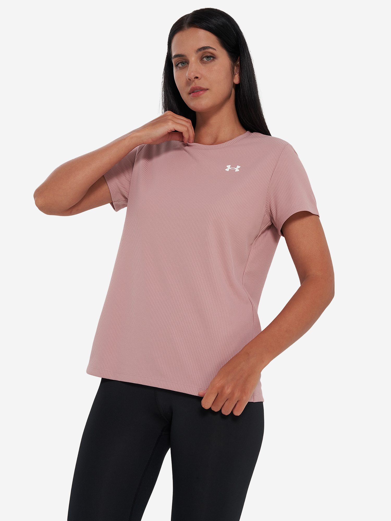фото Футболка женская under armour tech, розовый