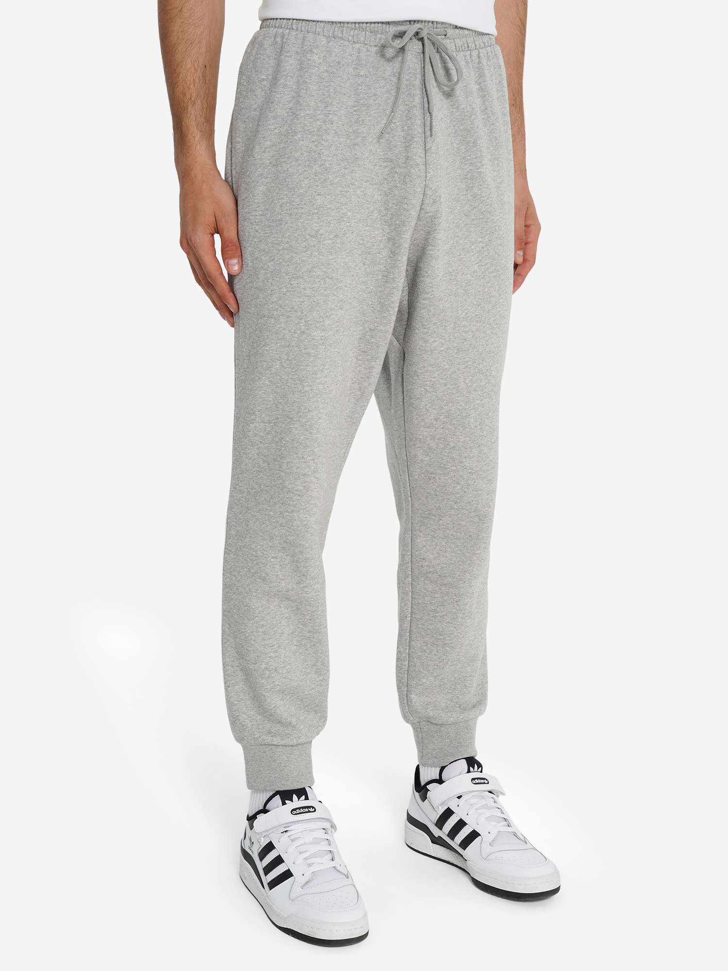 фото Брюки флисовые мужские adidas feelcozy, серый