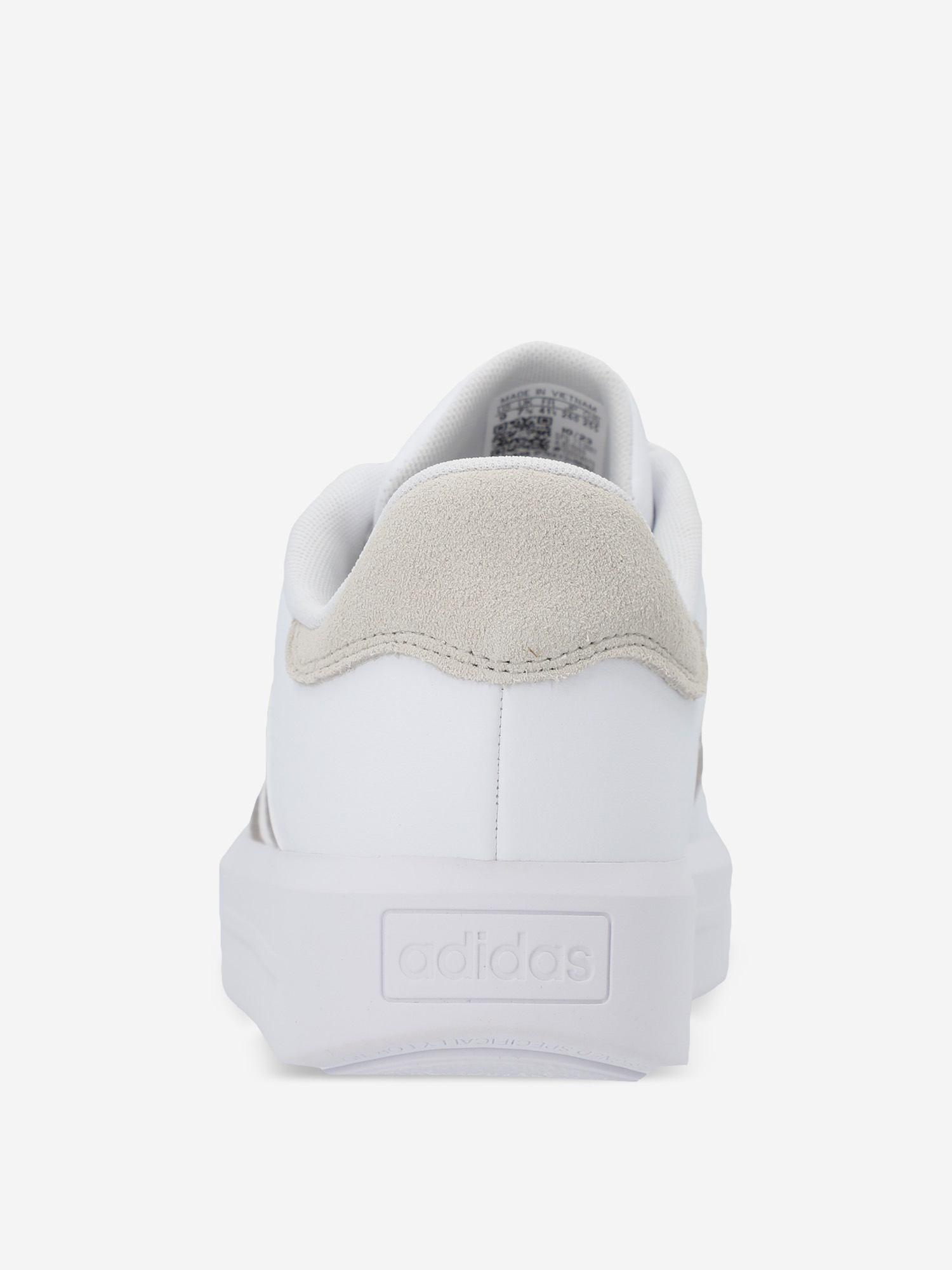 фото Кеды женские adidas court platform, белый