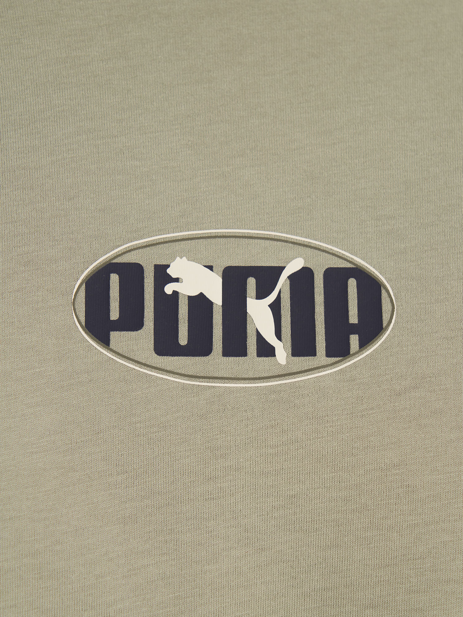 фото Футболка мужская puma ess logo lab, зеленый