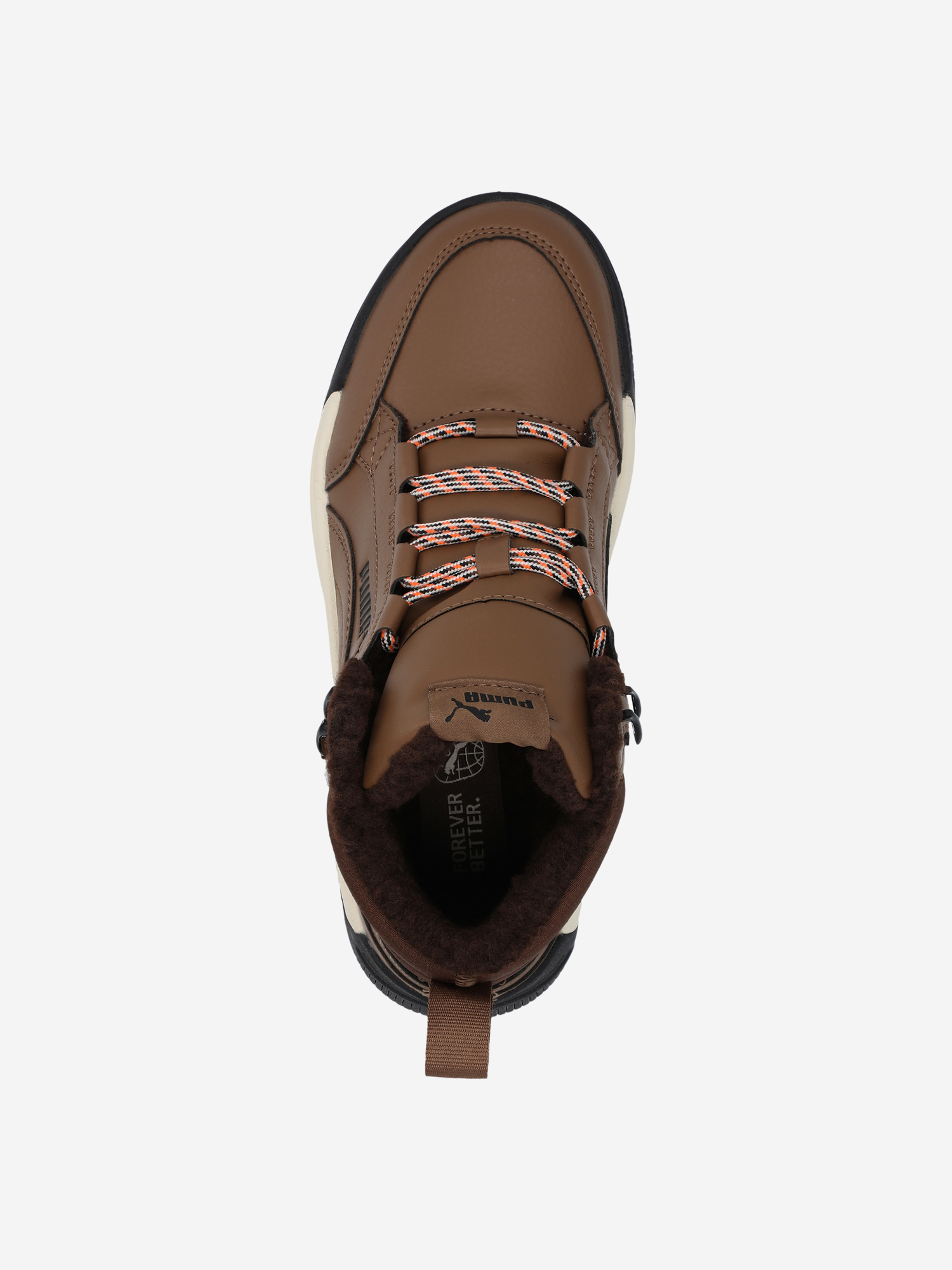 фото Кеды утепленные детские puma tarrenz sb iii quest wtr, коричневый
