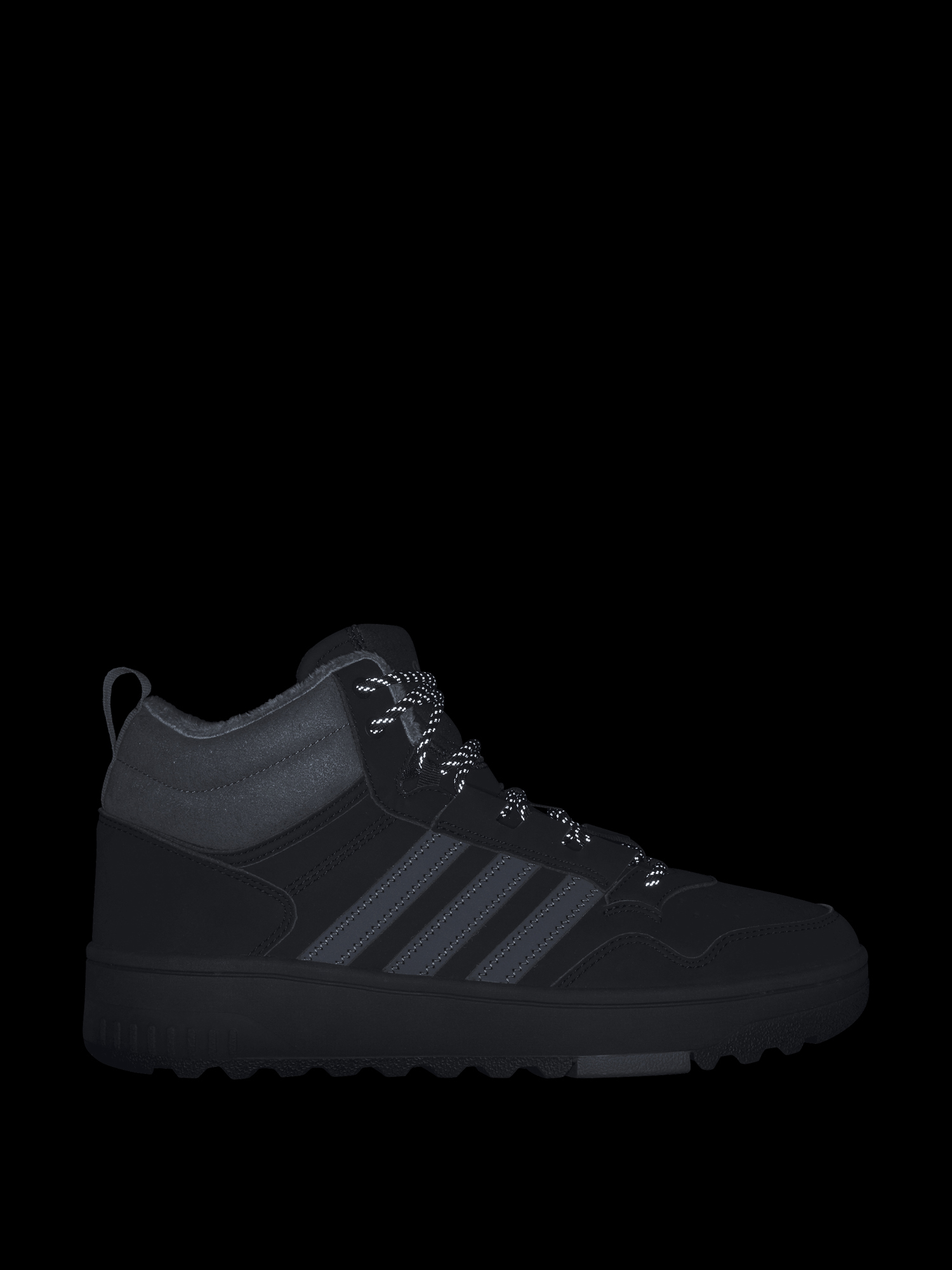 фото Кеды мужские adidas hoops 4.0 mid, черный