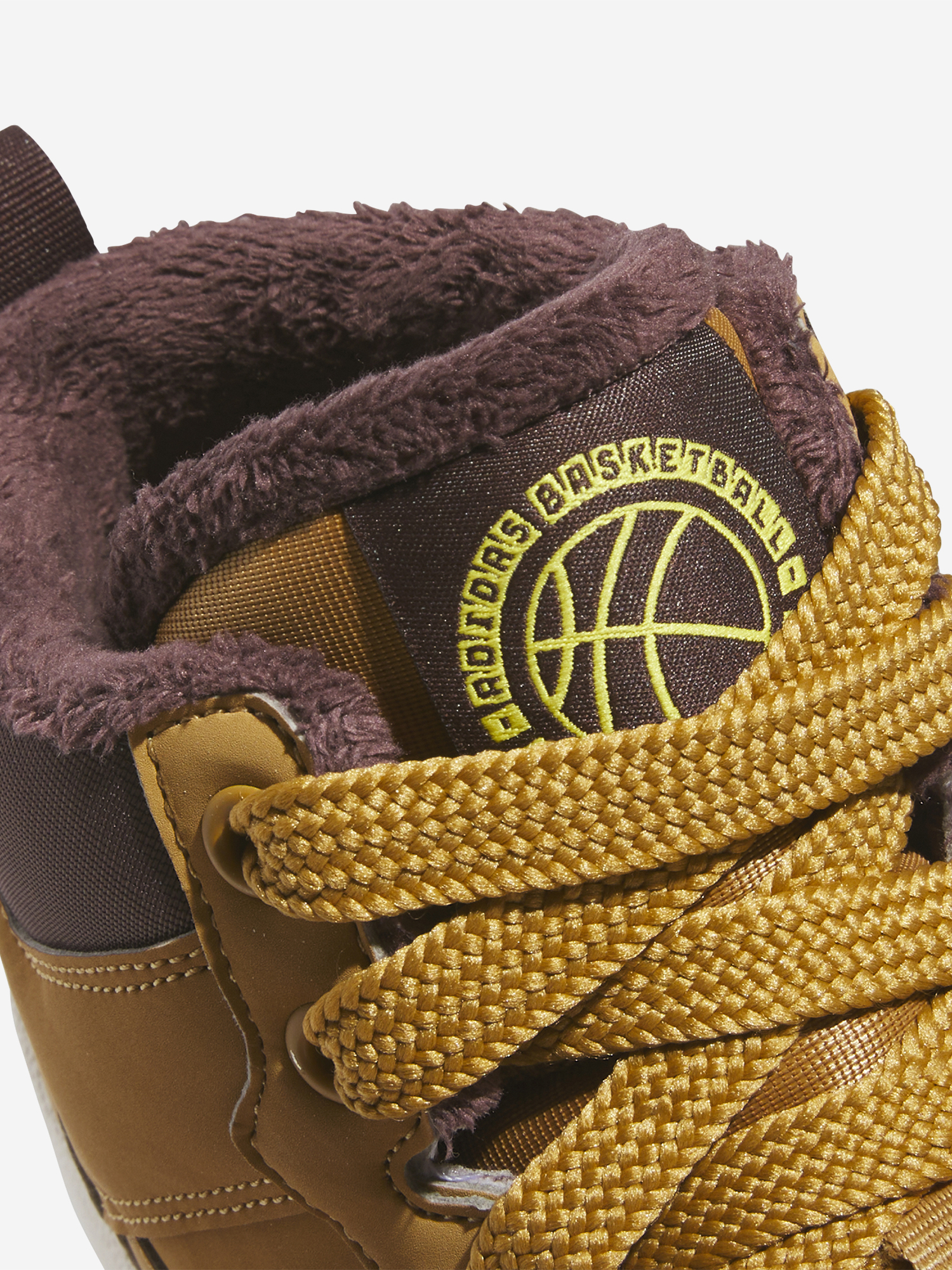 фото Кеды мужские adidas rapid court mid winterized, бежевый