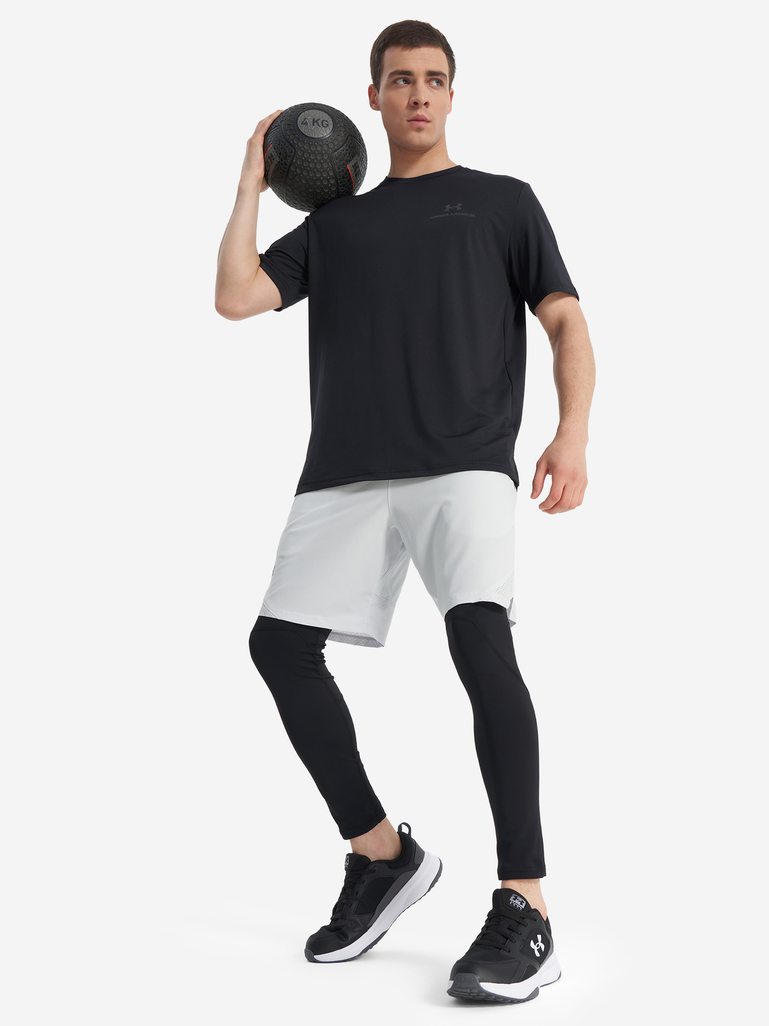 фото Футболка мужская under armour, черный