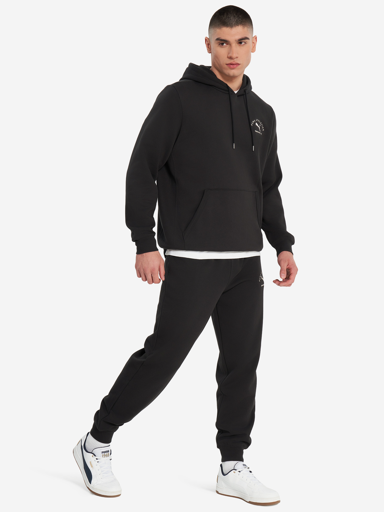 фото Худи мужское puma class, черный