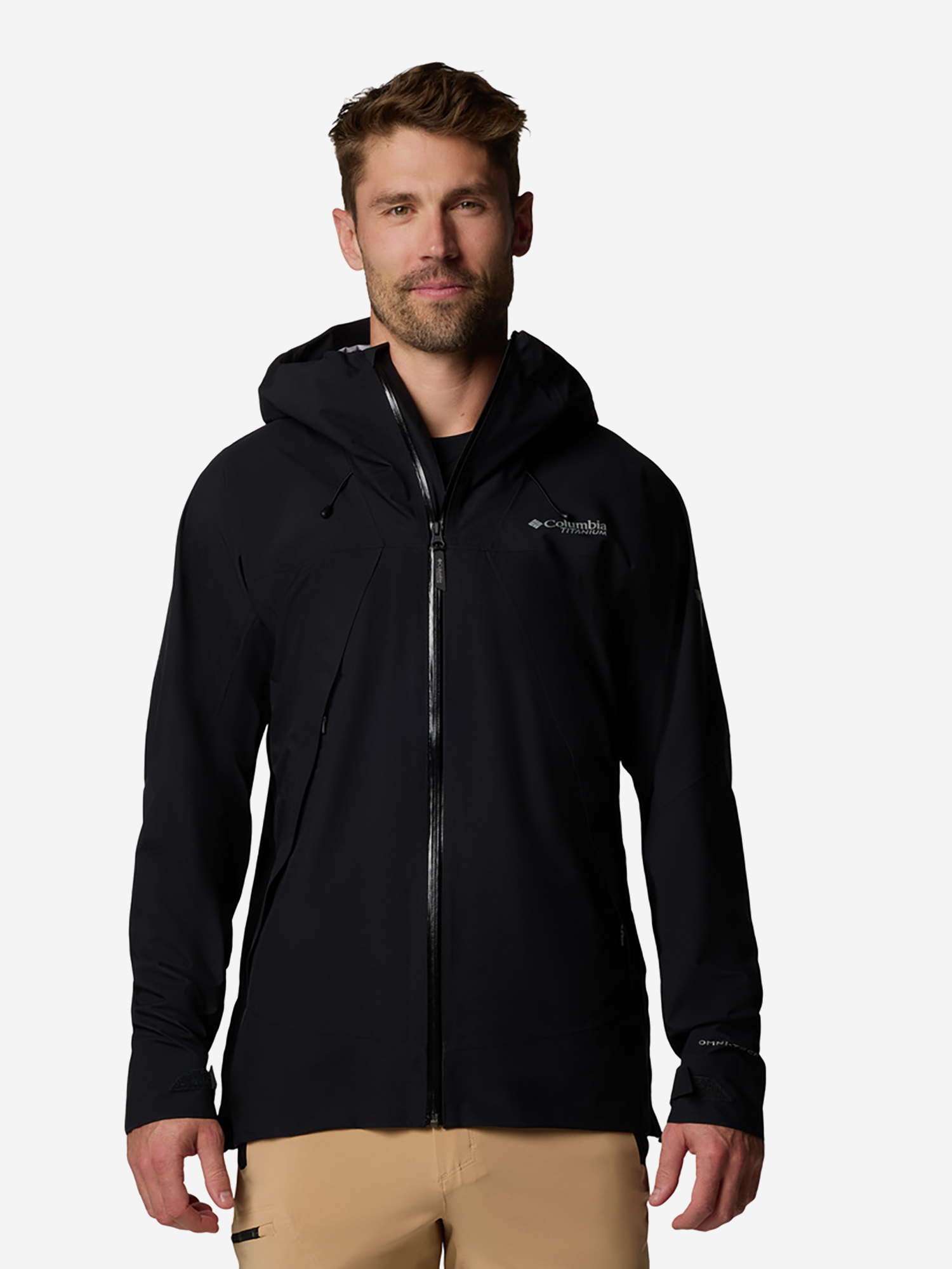 фото Куртка мембранная мужская columbia northwest explorer 3 l shell, черный