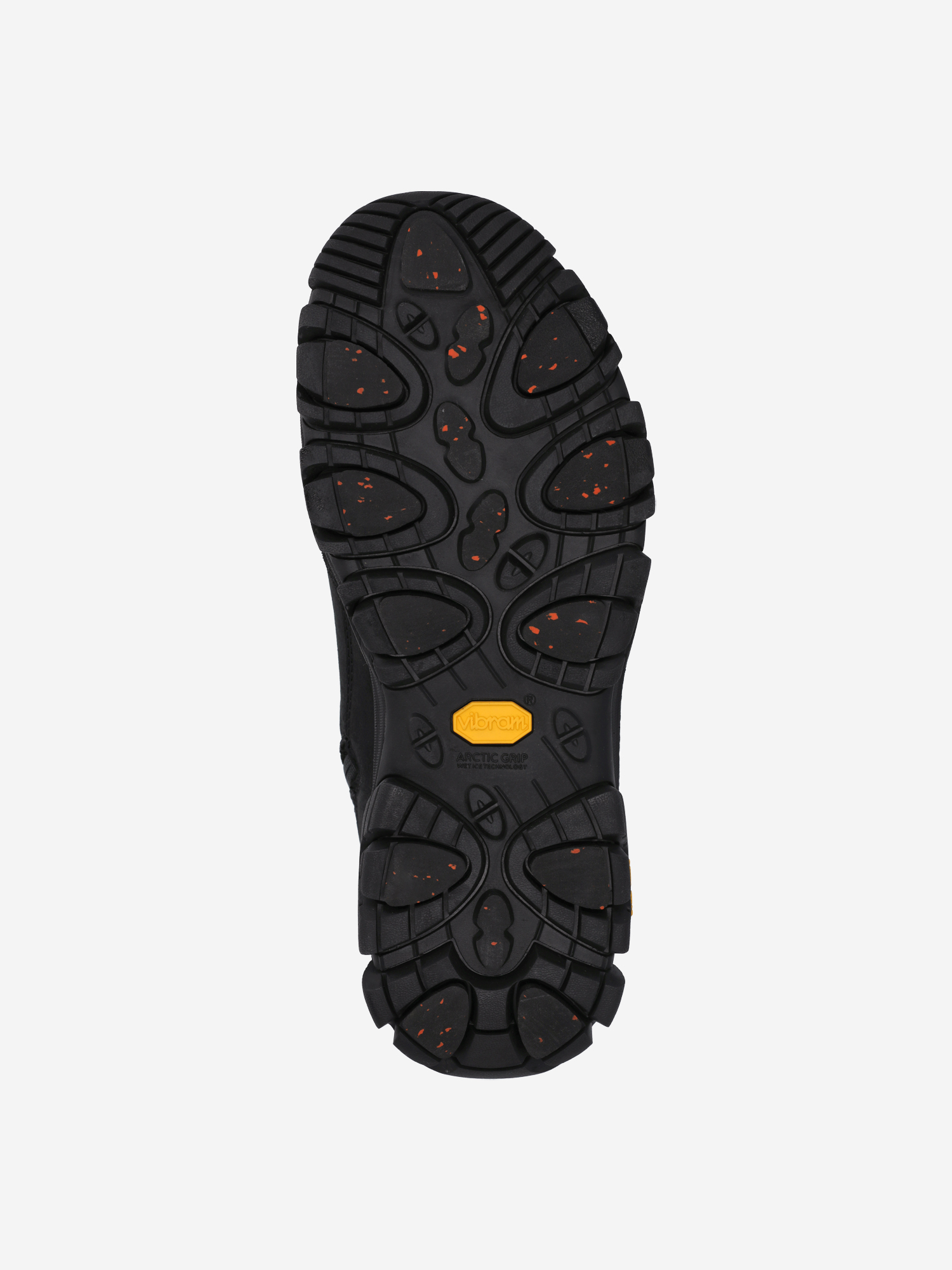 фото Ботинки утепленные мужские merrell coldpack 3 thermo tall zip wp, черный