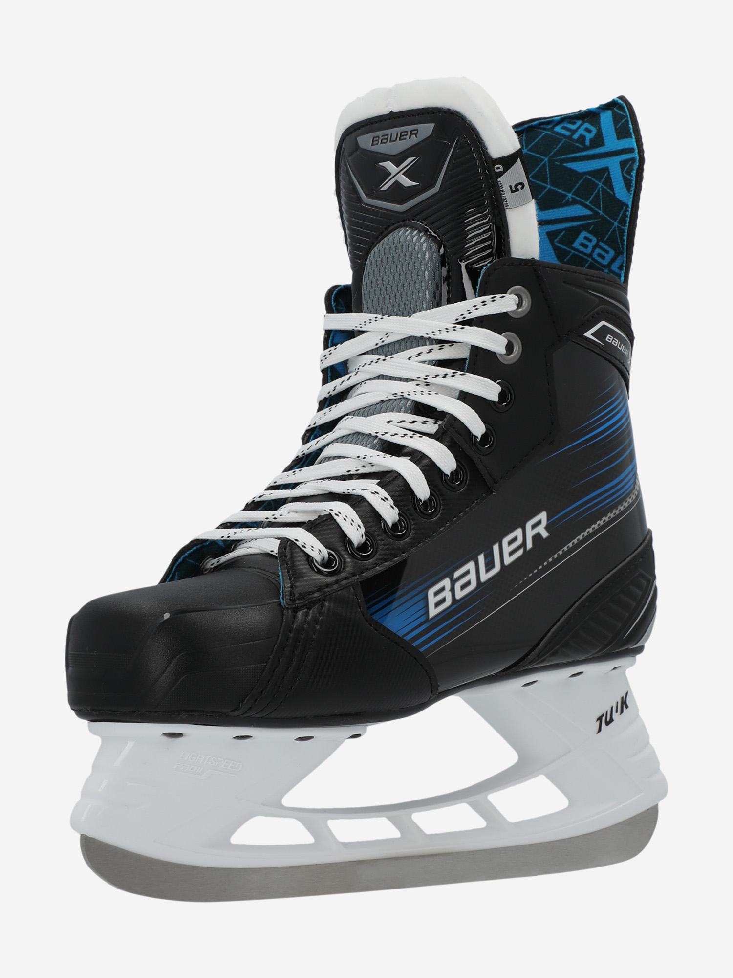 фото Коньки хоккейные детские bauer x int d, черный