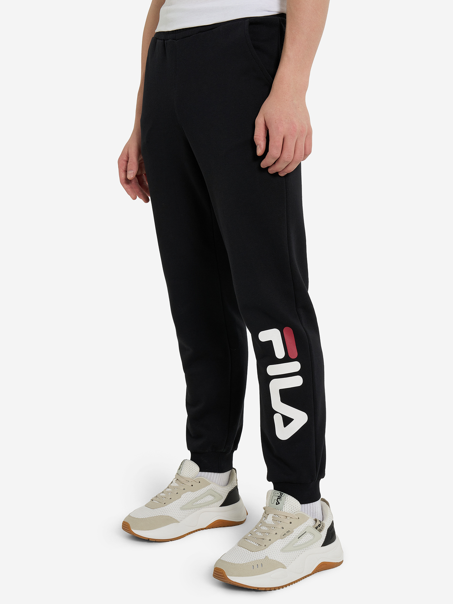 фото Брюки для мальчиков fila, черный