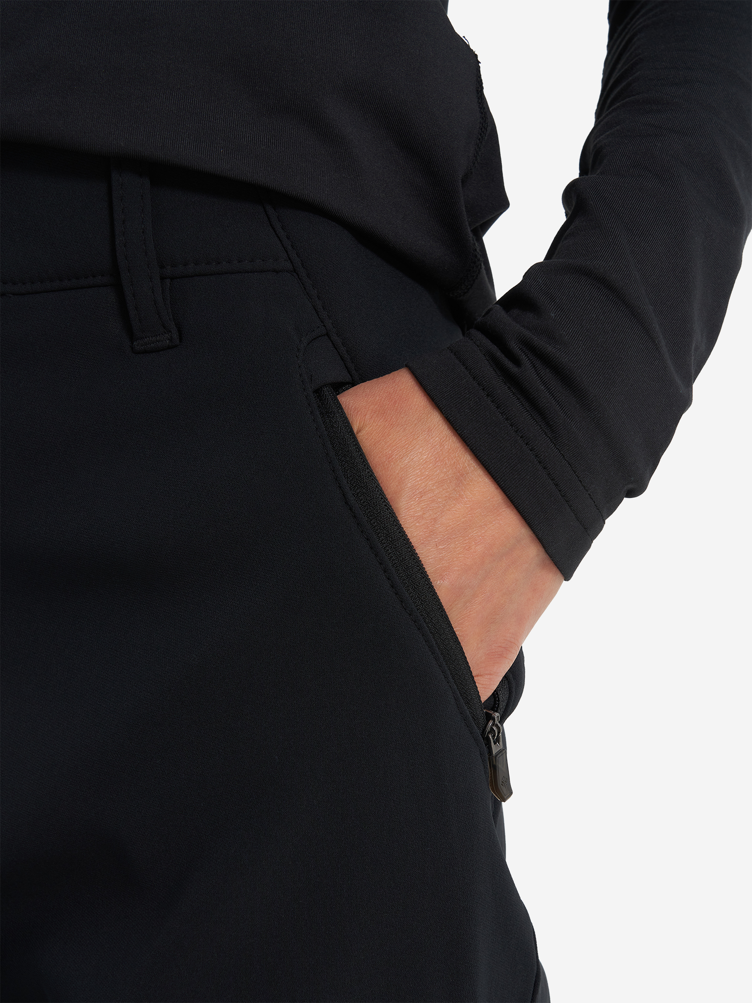фото Брюки женские columbia back beauty warm softshell pant, черный