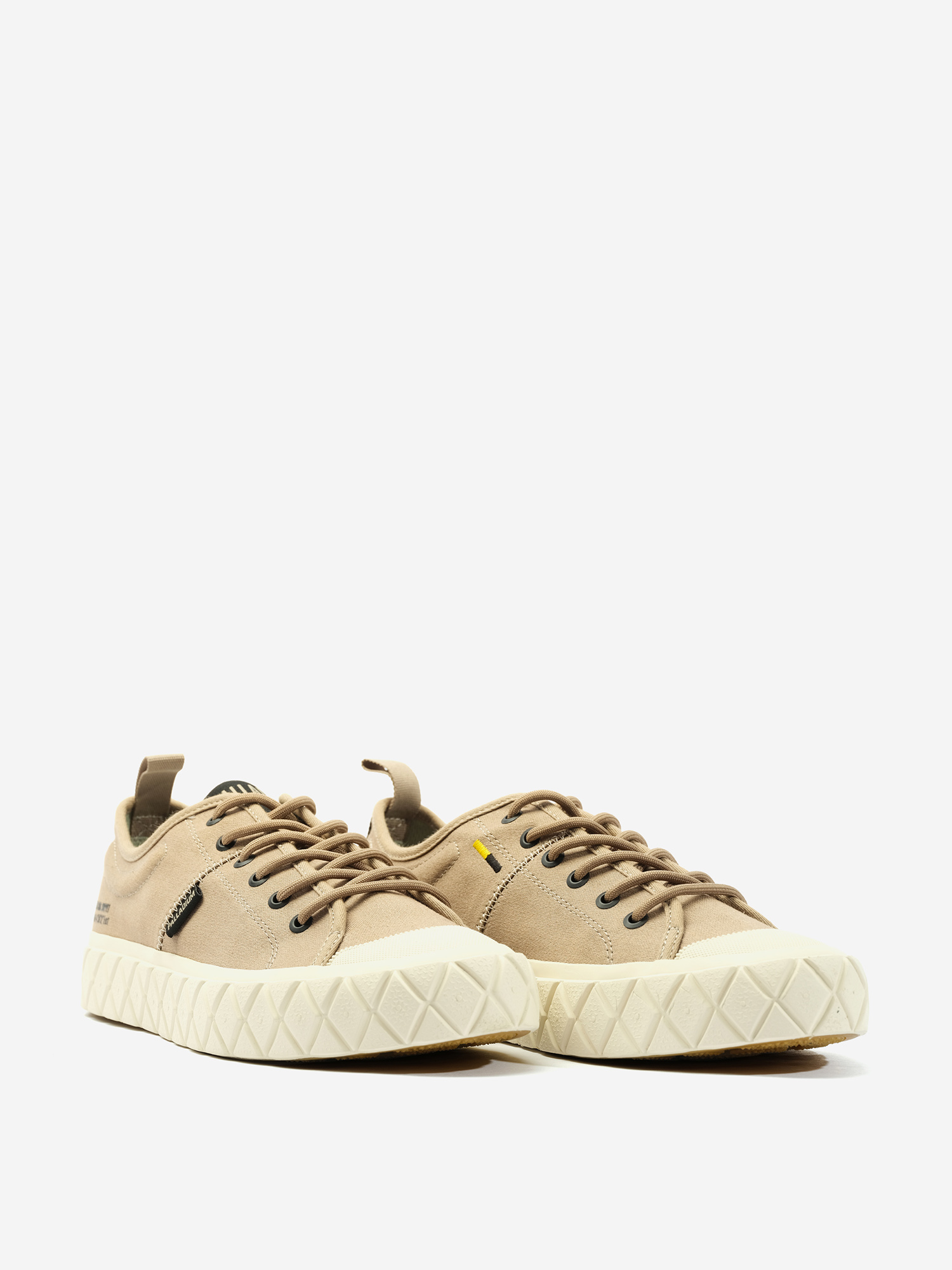 фото Кеды женские palladium ace lo supply, бежевый