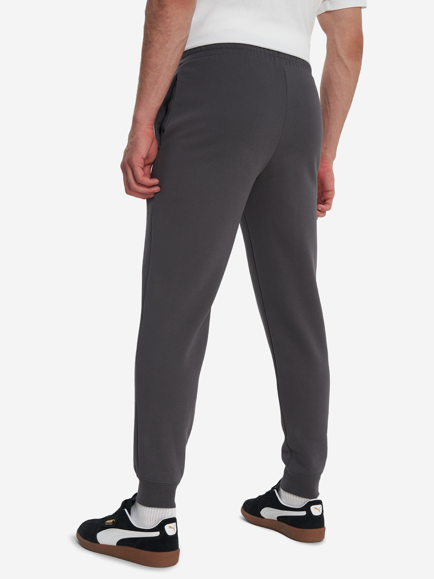 фото Брюки мужские puma ess 2 color no. 1 logo, серый