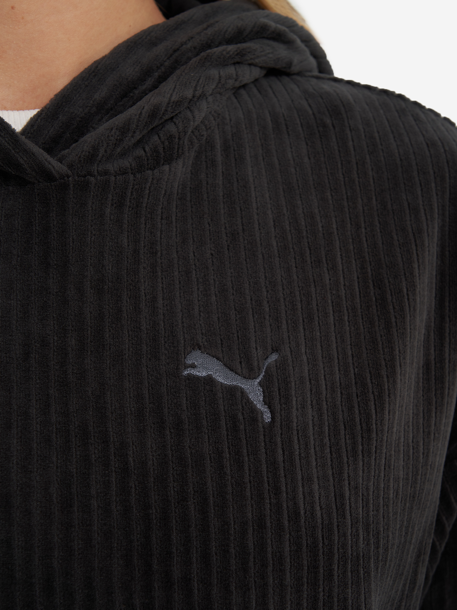 фото Худи женское puma, черный