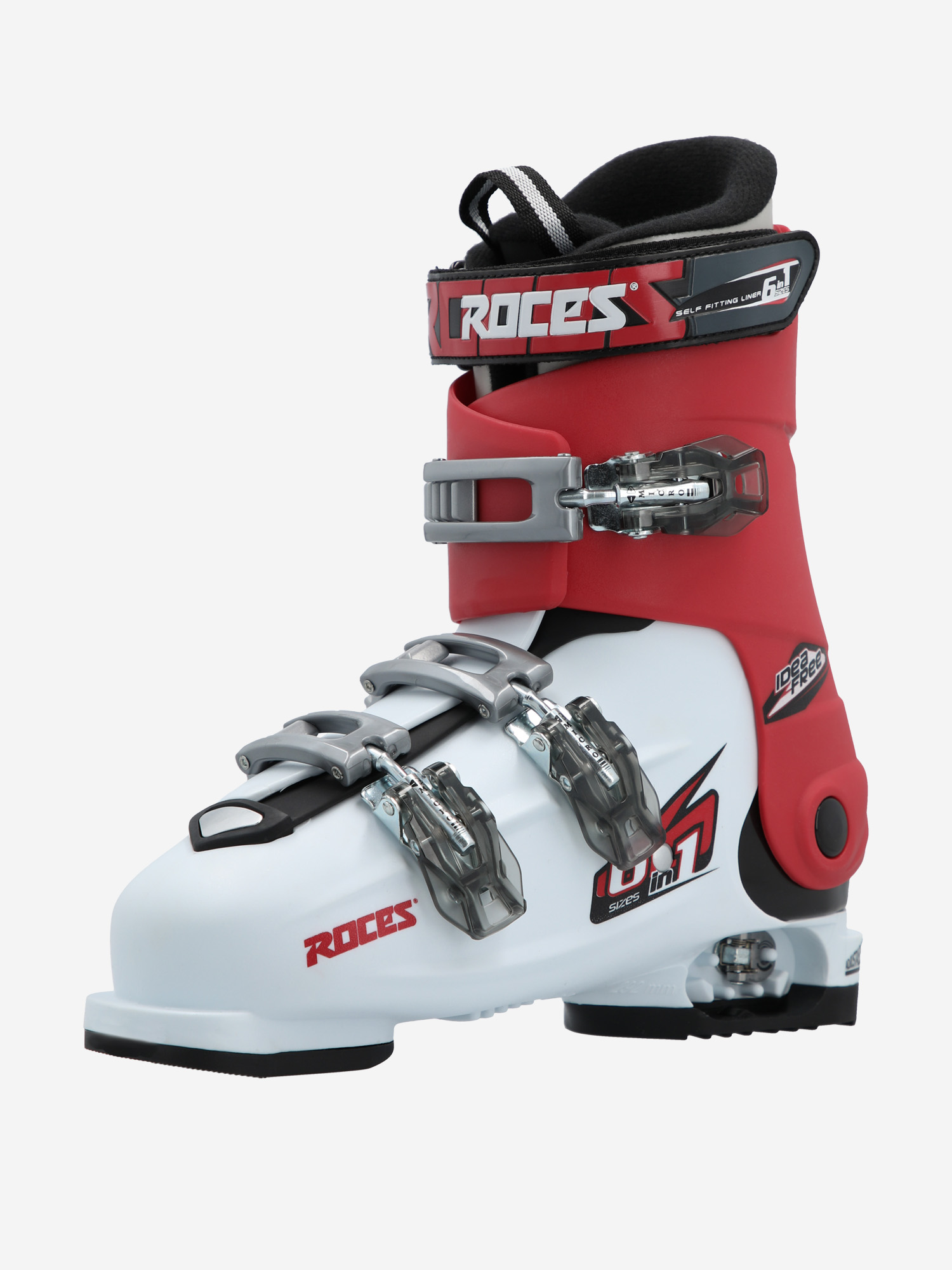 фото Ботинки горнолыжные детские roces idea, красный
