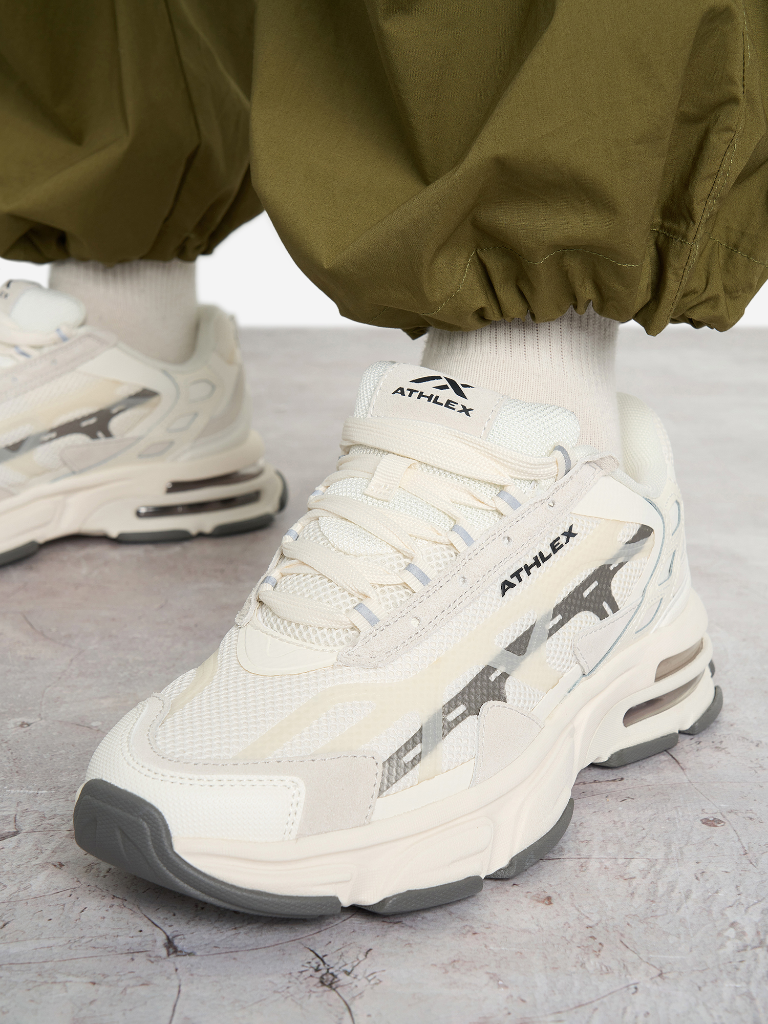 фото Кроссовки женские athlex alien, белый
