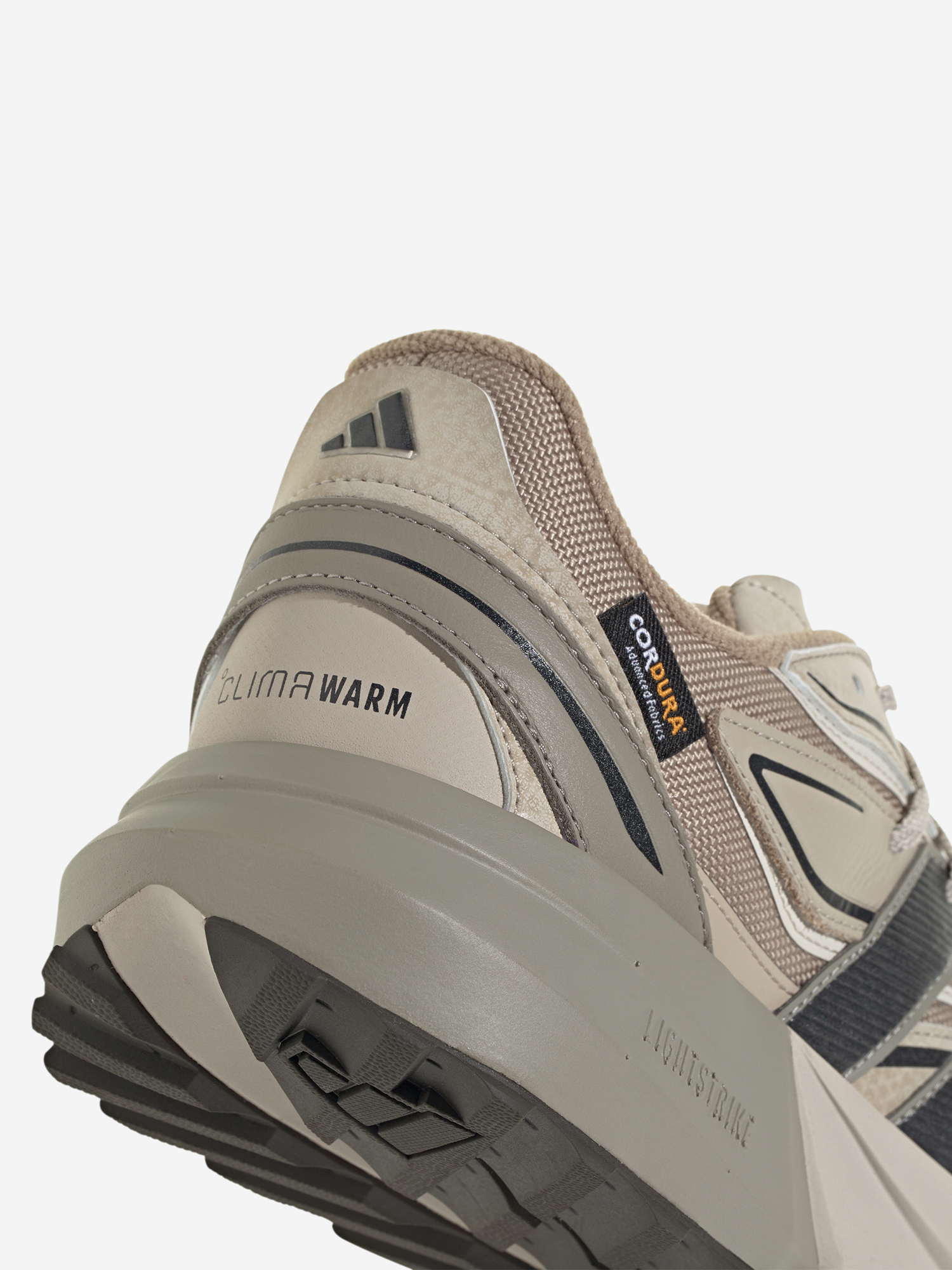 фото Кроссовки утепленные мужские adidas lightblaze atr, коричневый