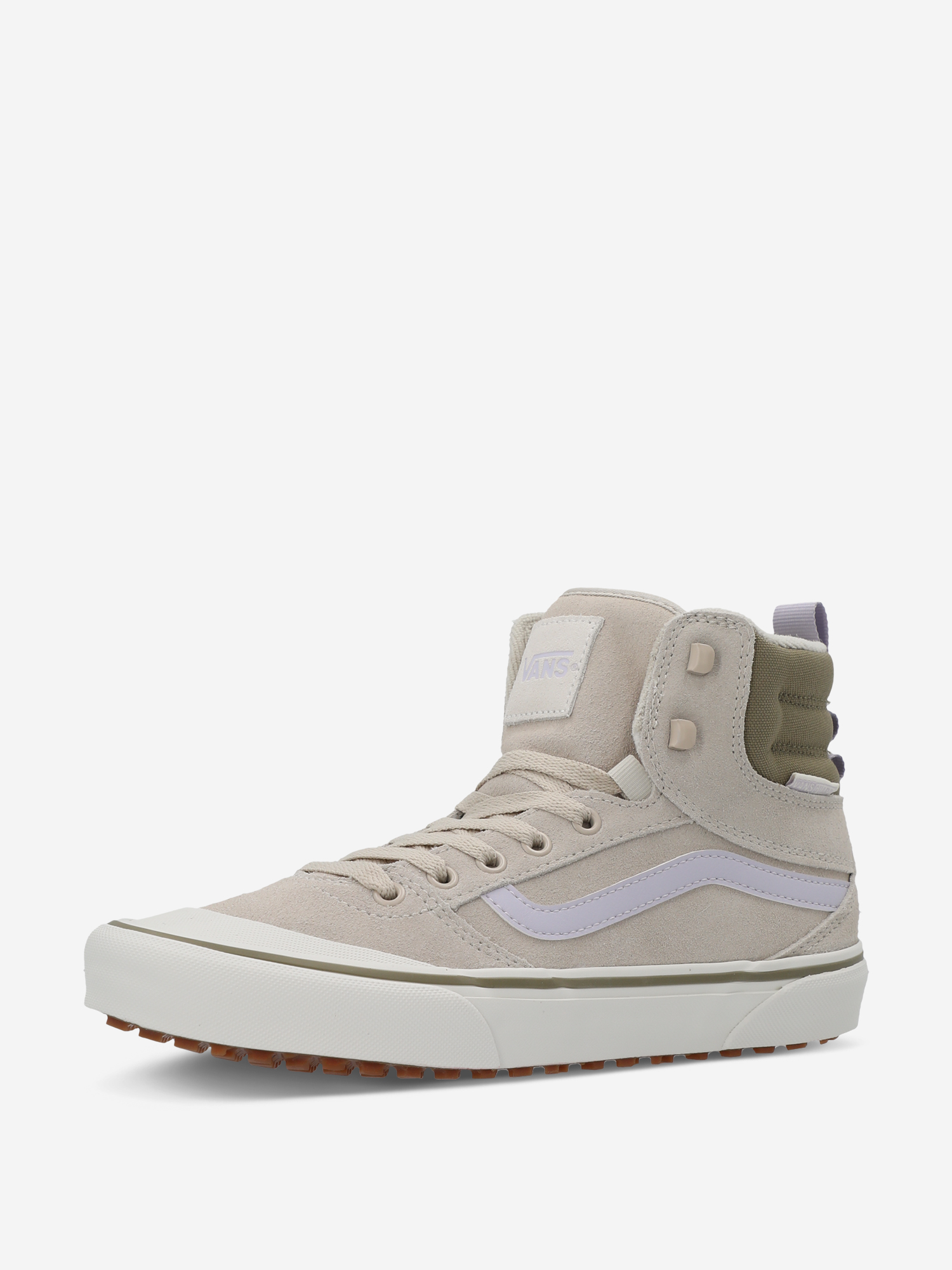 фото Кеды женские vans ashwood hi vansguard, бежевый