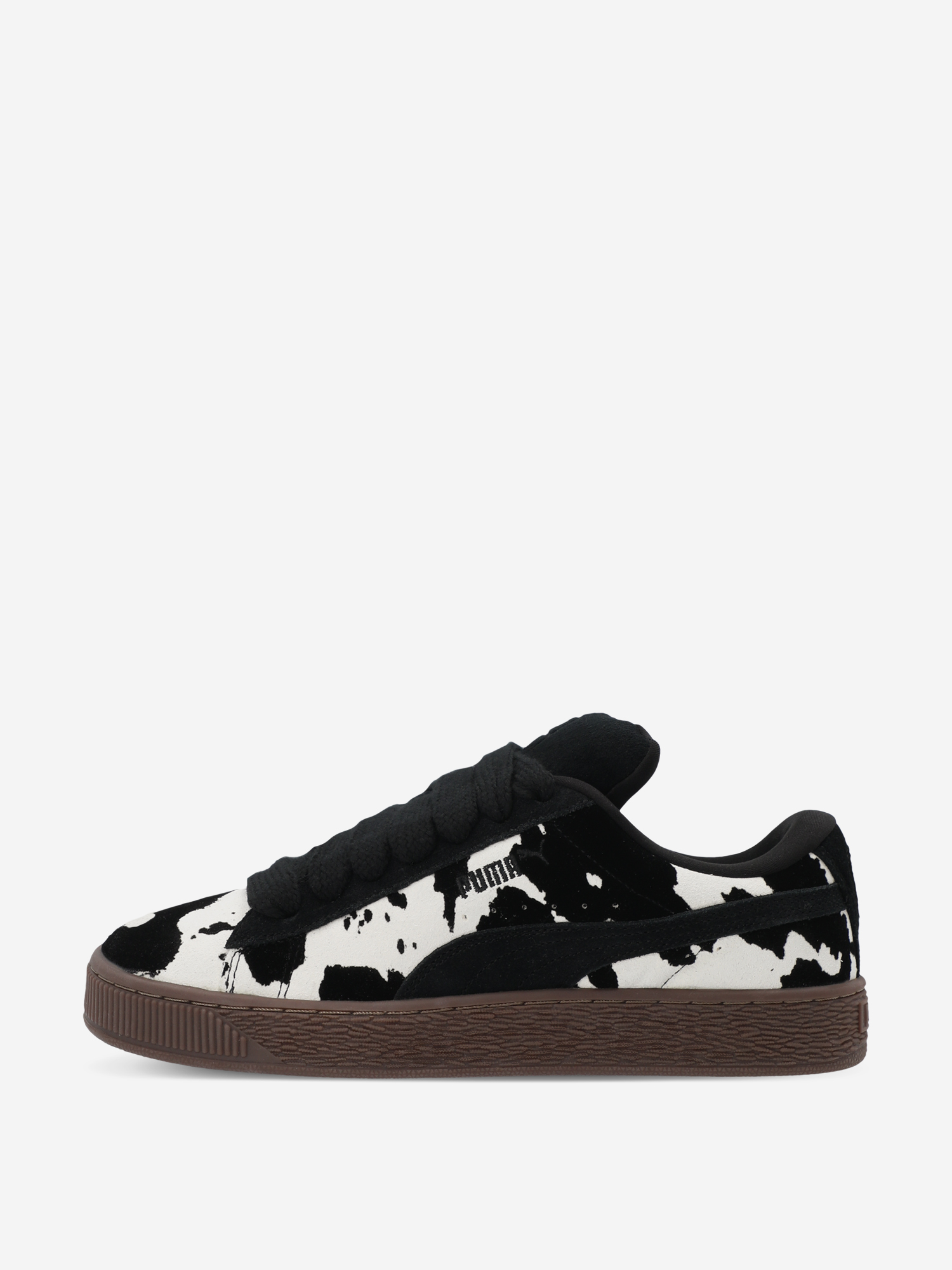 фото Кеды женские puma suede xl wild instinct, черный