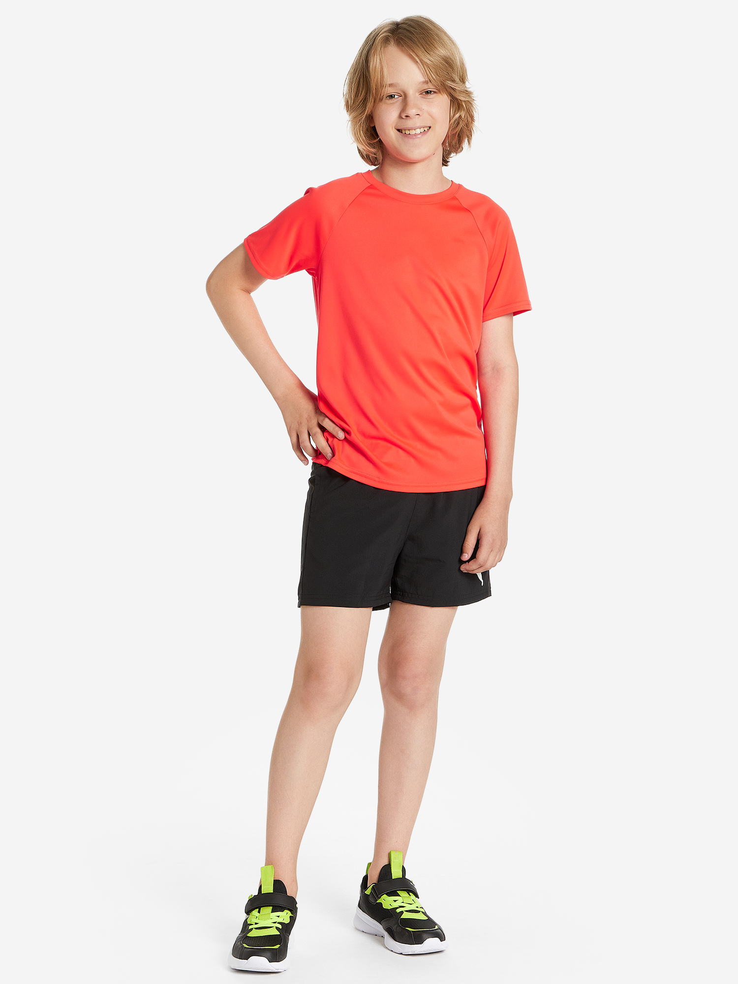 фото Шорты для мальчиков puma active, черный