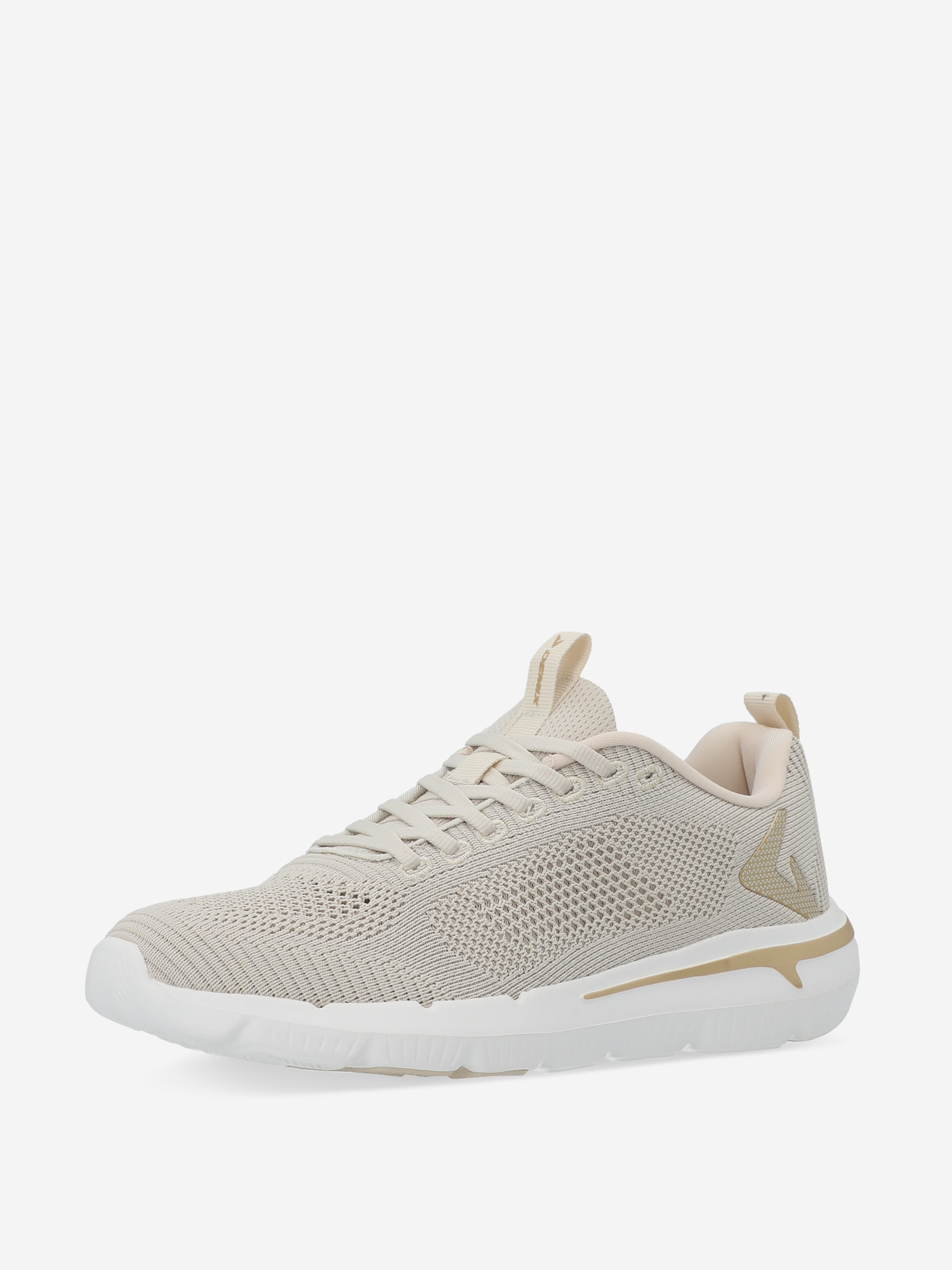 фото Кроссовки женские demix burn knit, бежевый