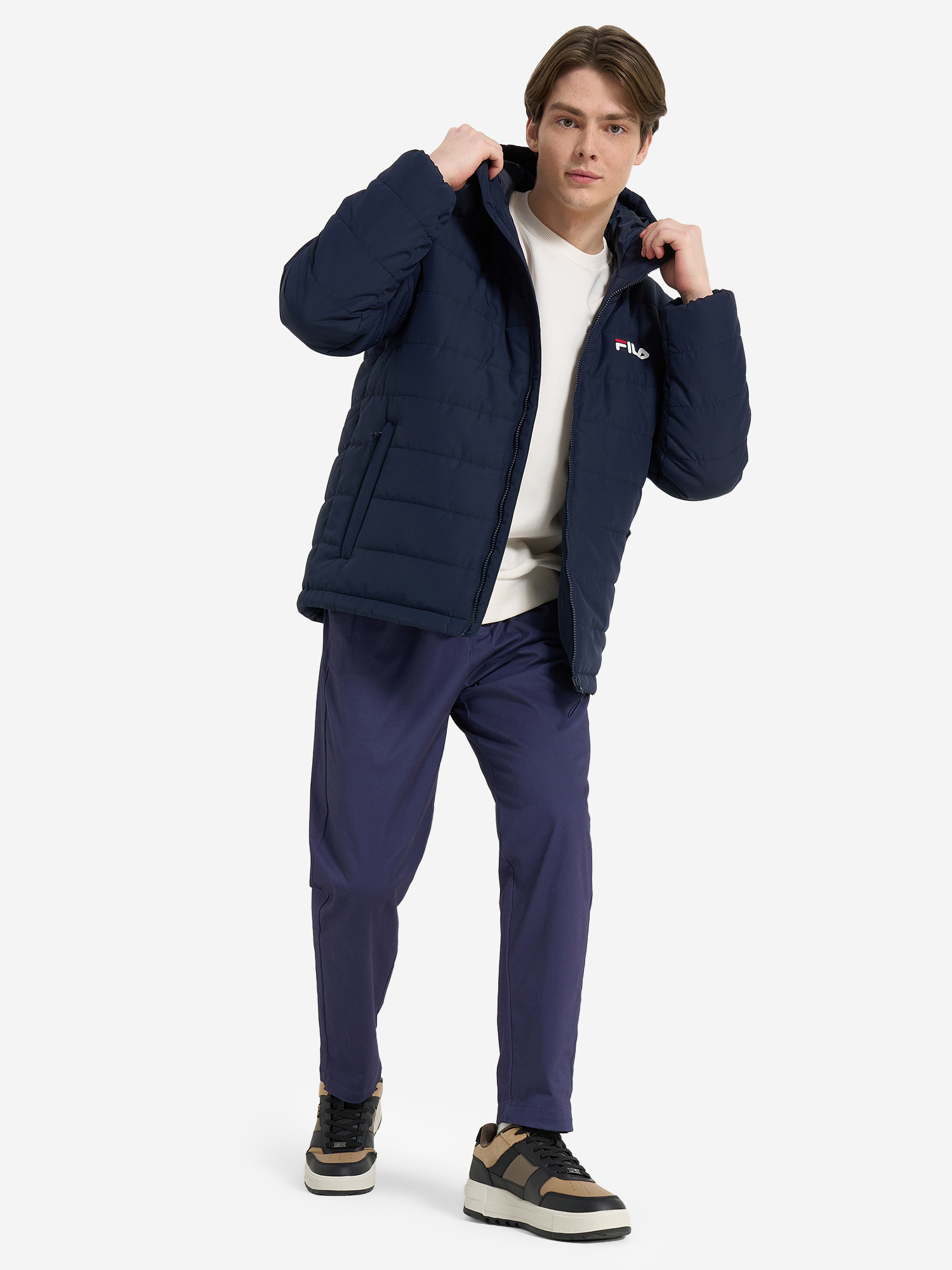 фото Куртка утепленная мужская fila, синий