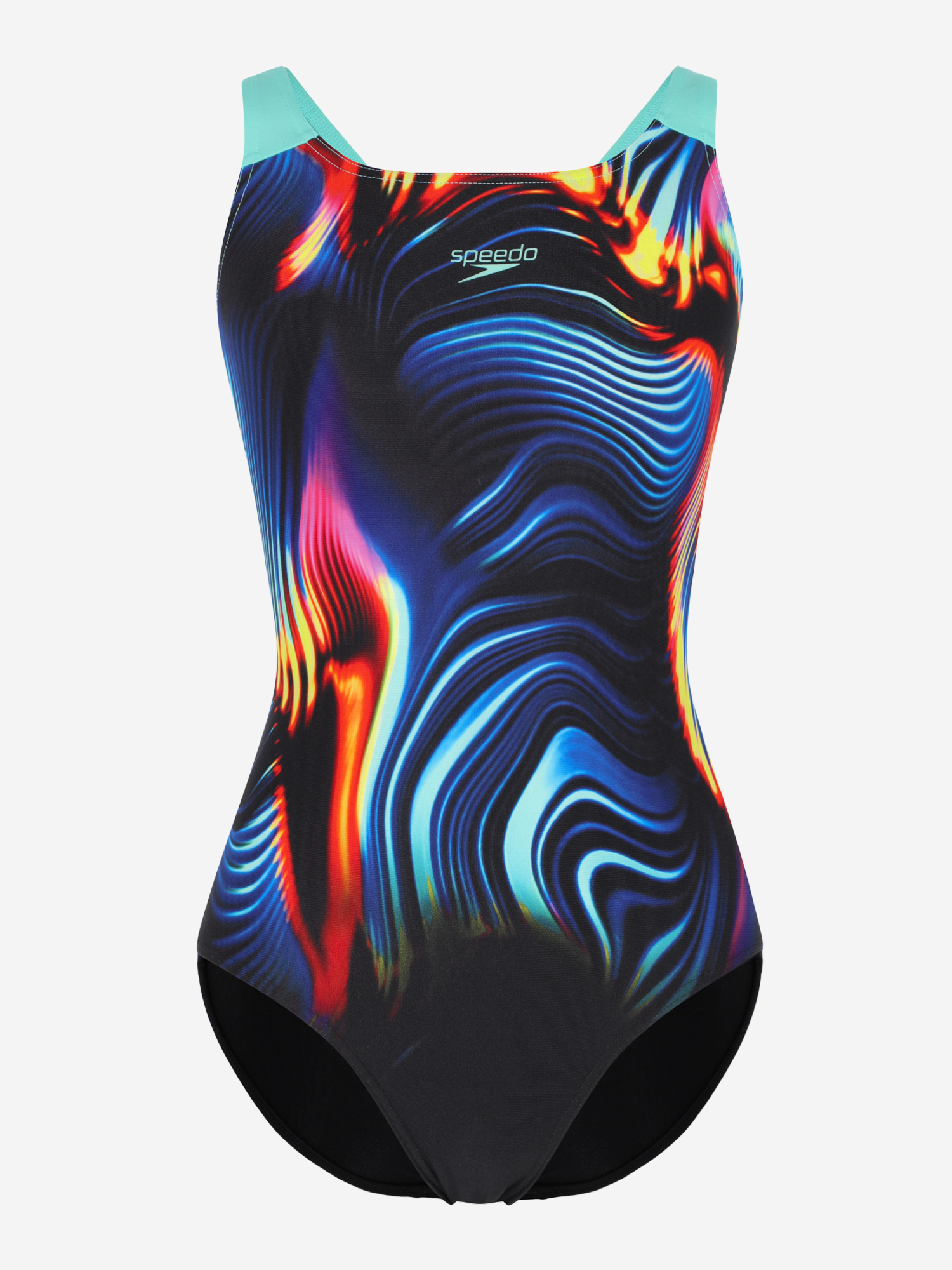 фото Купальник слитный для девочек speedo, черный