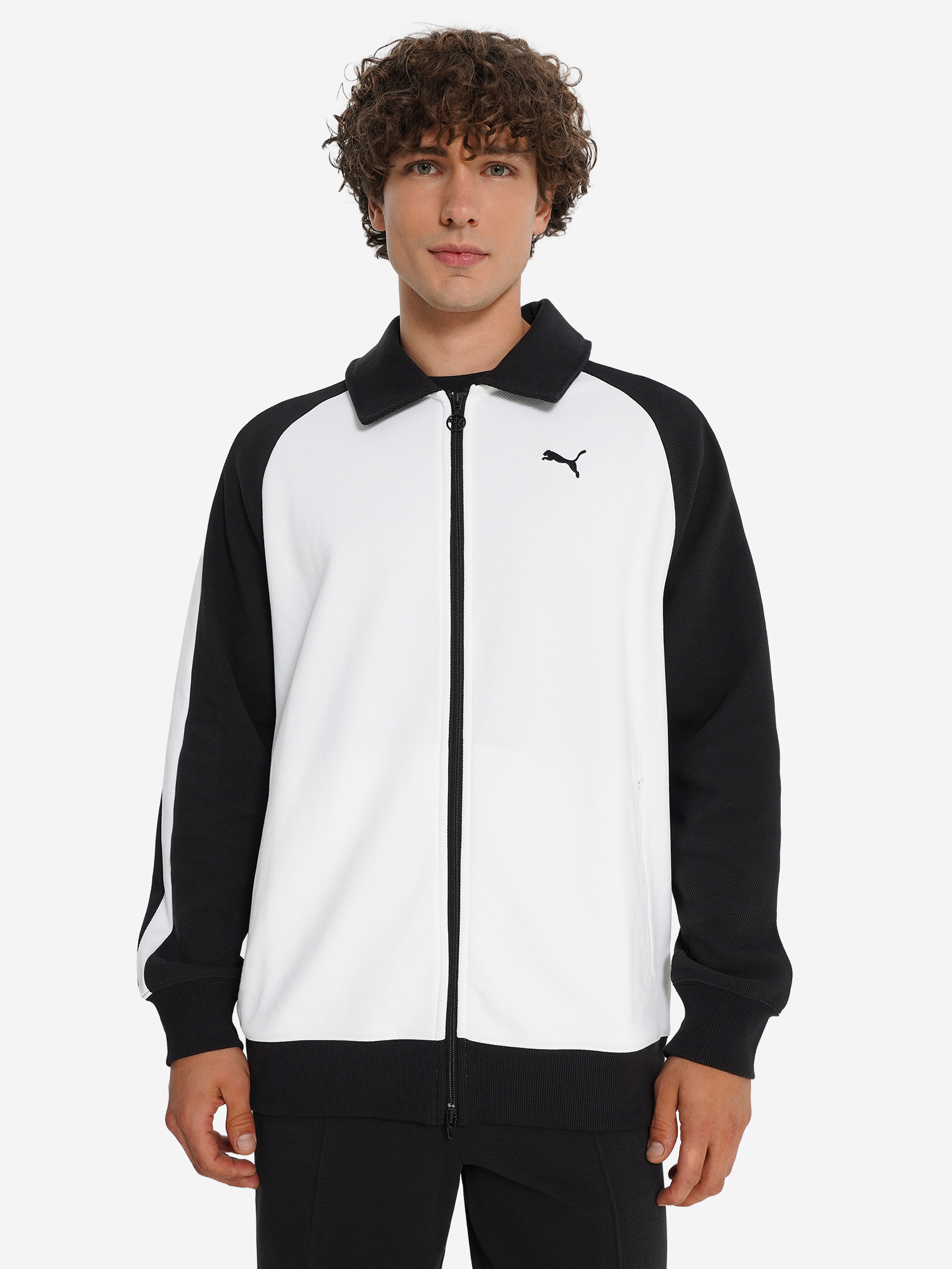 фото Толстовка мужская puma relaxed, белый