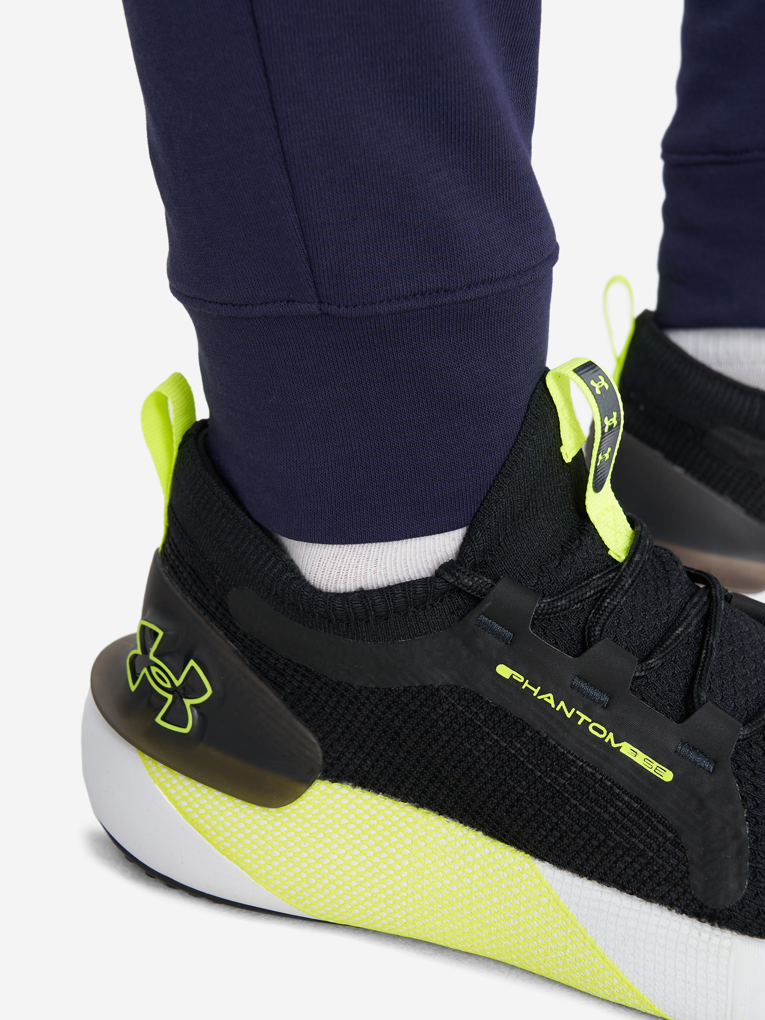 фото Брюки флисовые мужские under armour, синий
