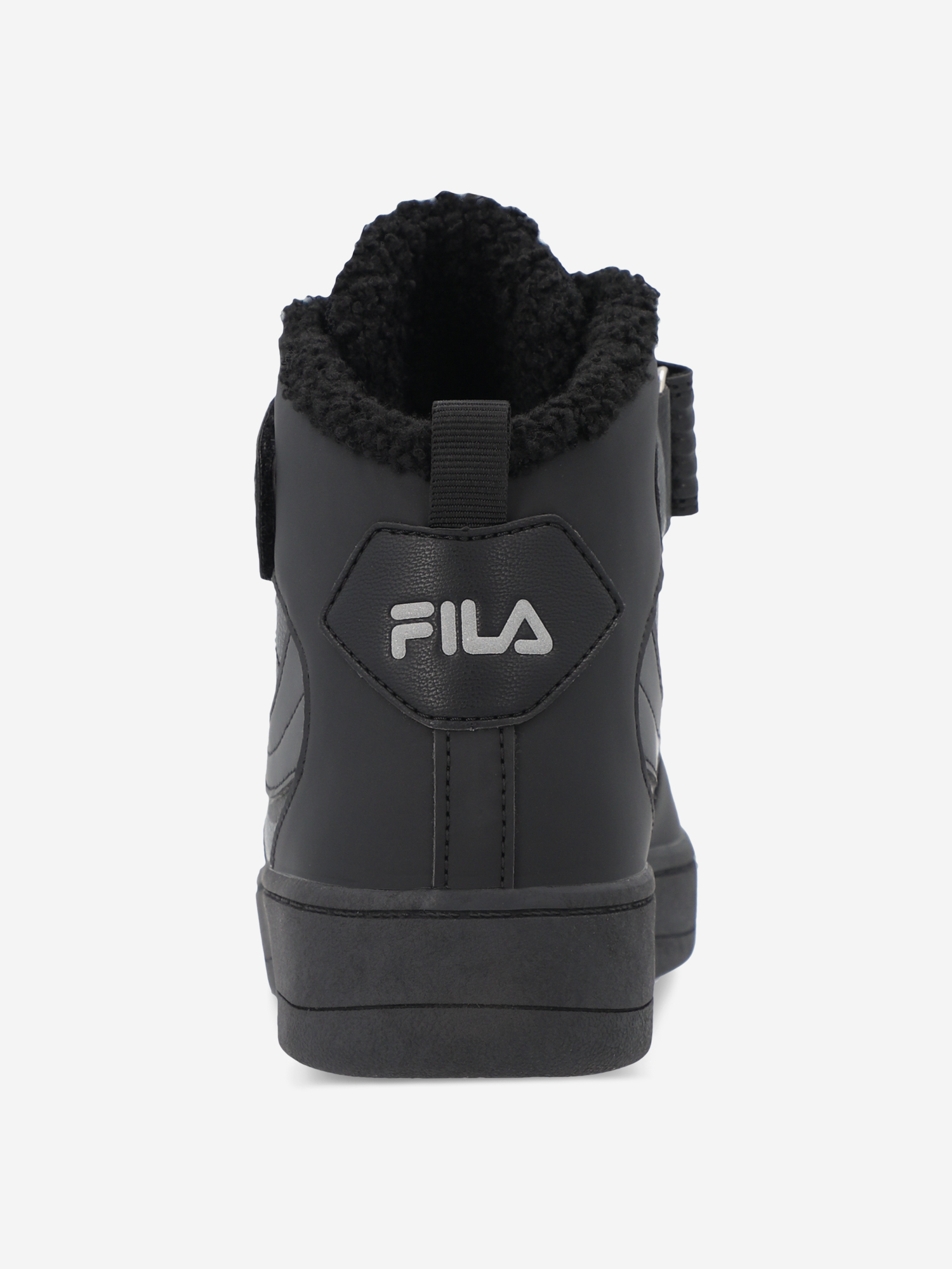 фото Кеды утепленные для мальчиков fila high fur, черный