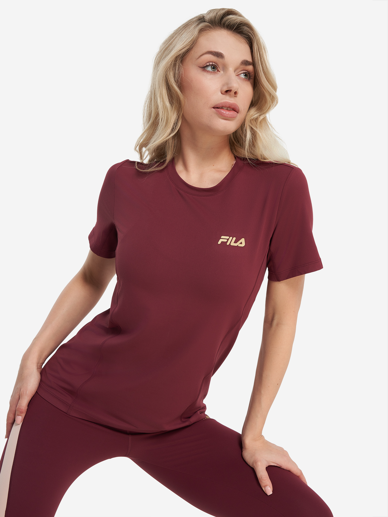 фото Футболка женская fila, красный
