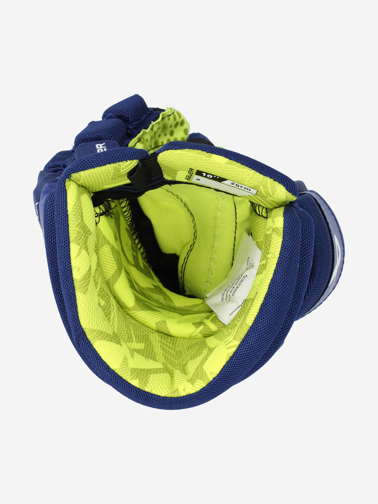 фото Перчатки хоккейные детские bauer vapor 3x mto jr, синий