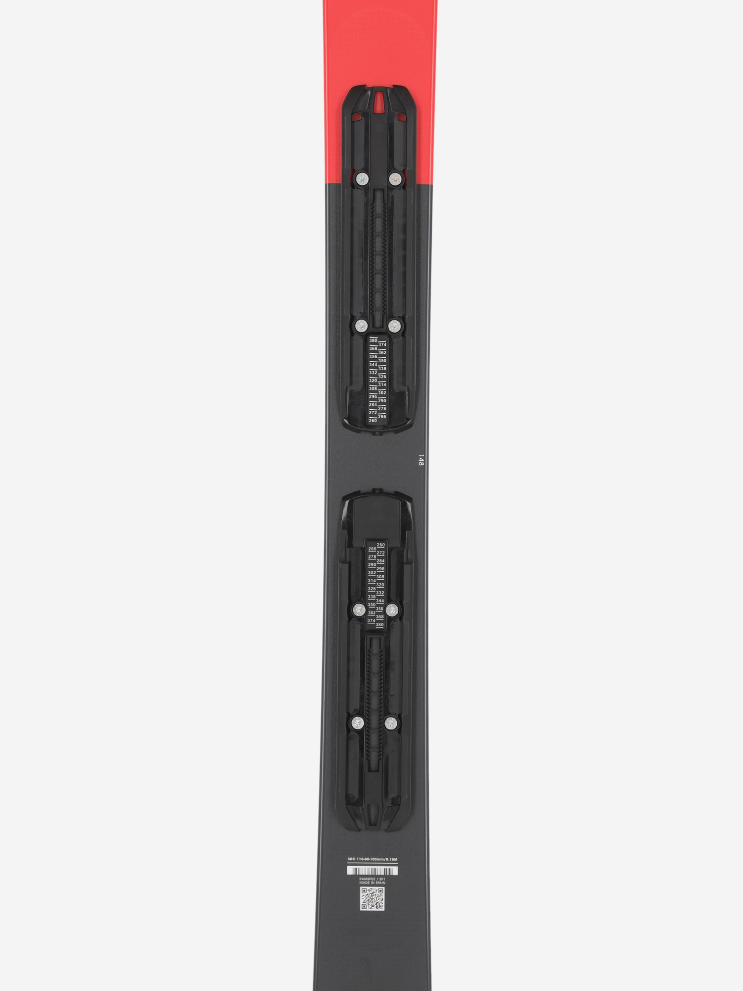 фото Горные лыжи детские rossignol sprayer + крепления xp10, розовый
