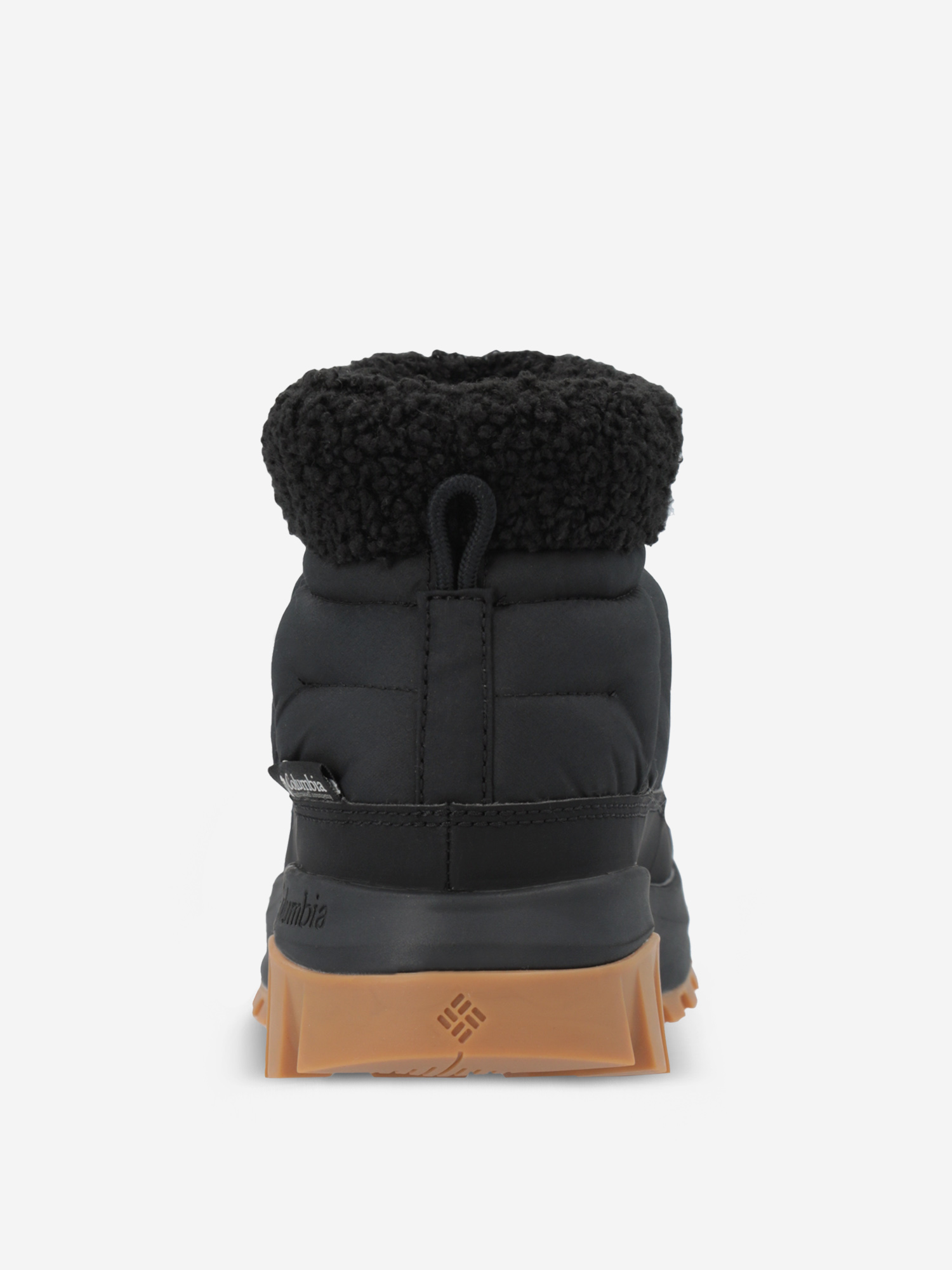 фото Сапоги утепленные женские columbia snowtrot shorty, черный