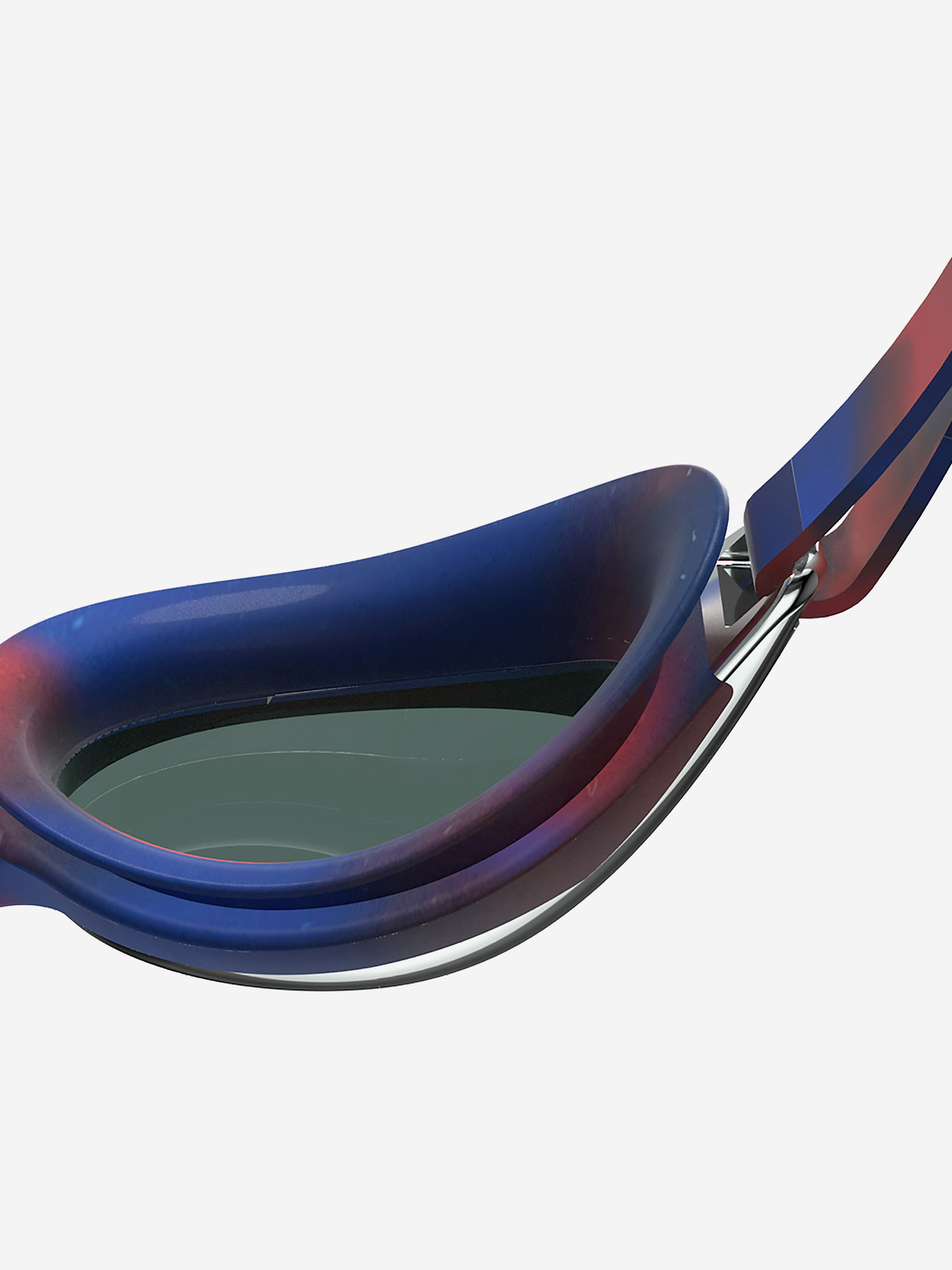 фото Очки для плавания детские speedo hyper flyer mirror, синий