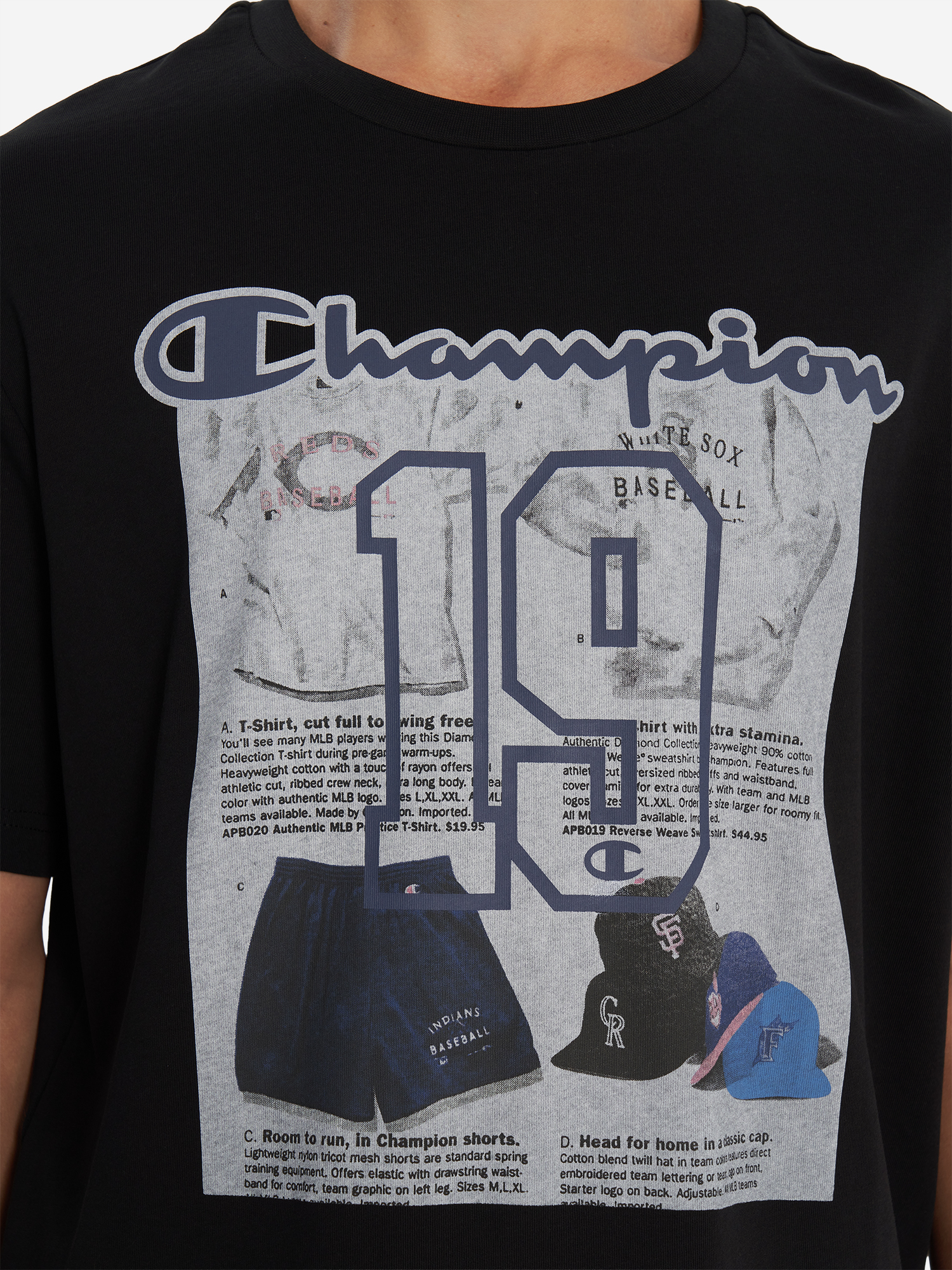 фото Футболка мужская champion, черный