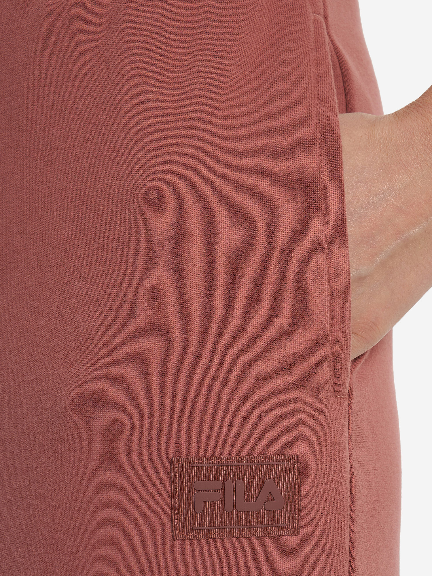 фото Брюки женские fila, бежевый