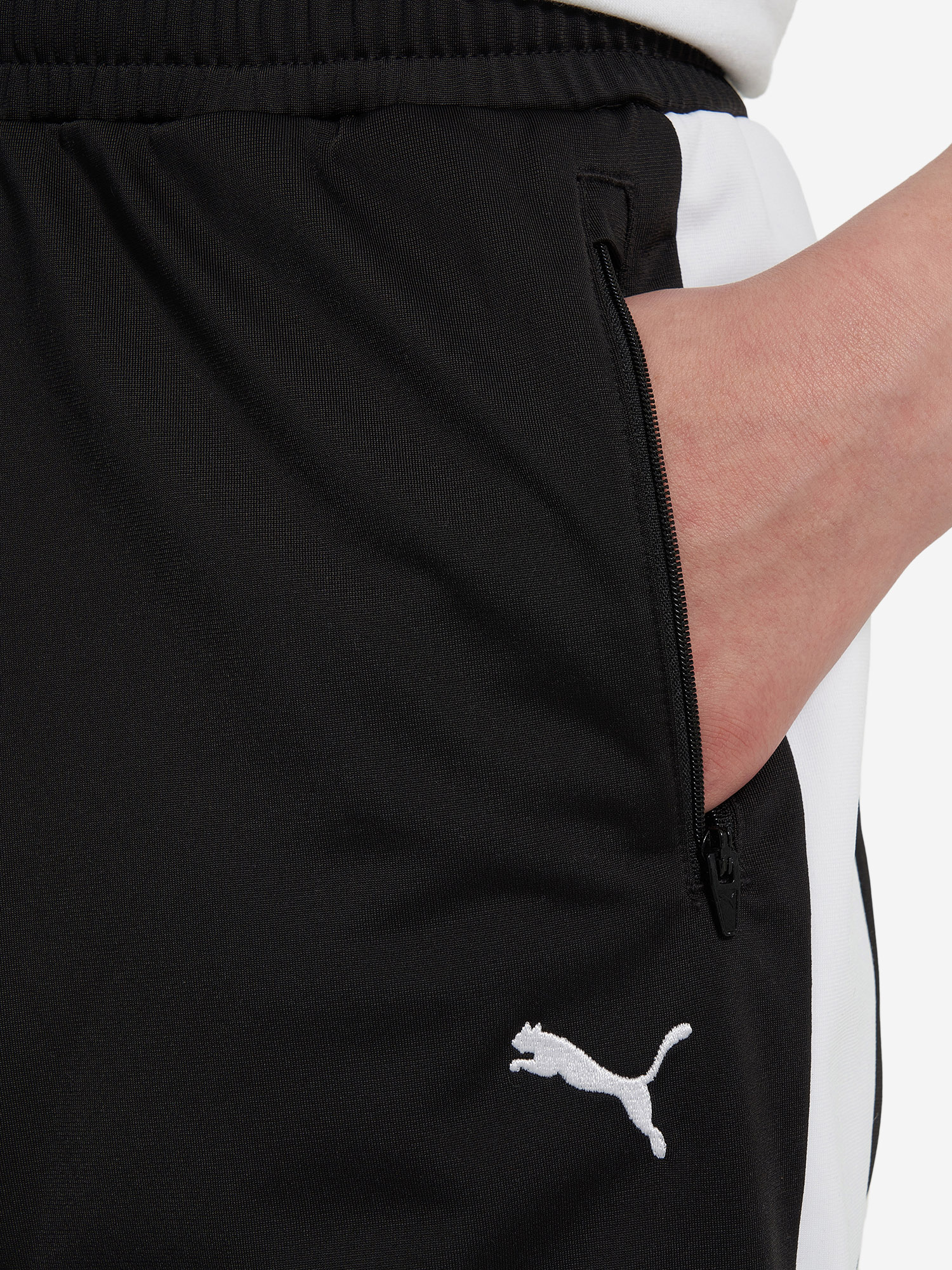 фото Брюки для мальчиков puma t7 always on, черный