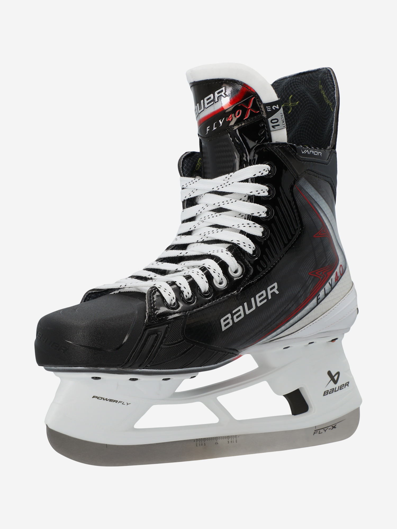 фото Коньки хоккейные bauer vapor fly40 sr fit2, черный