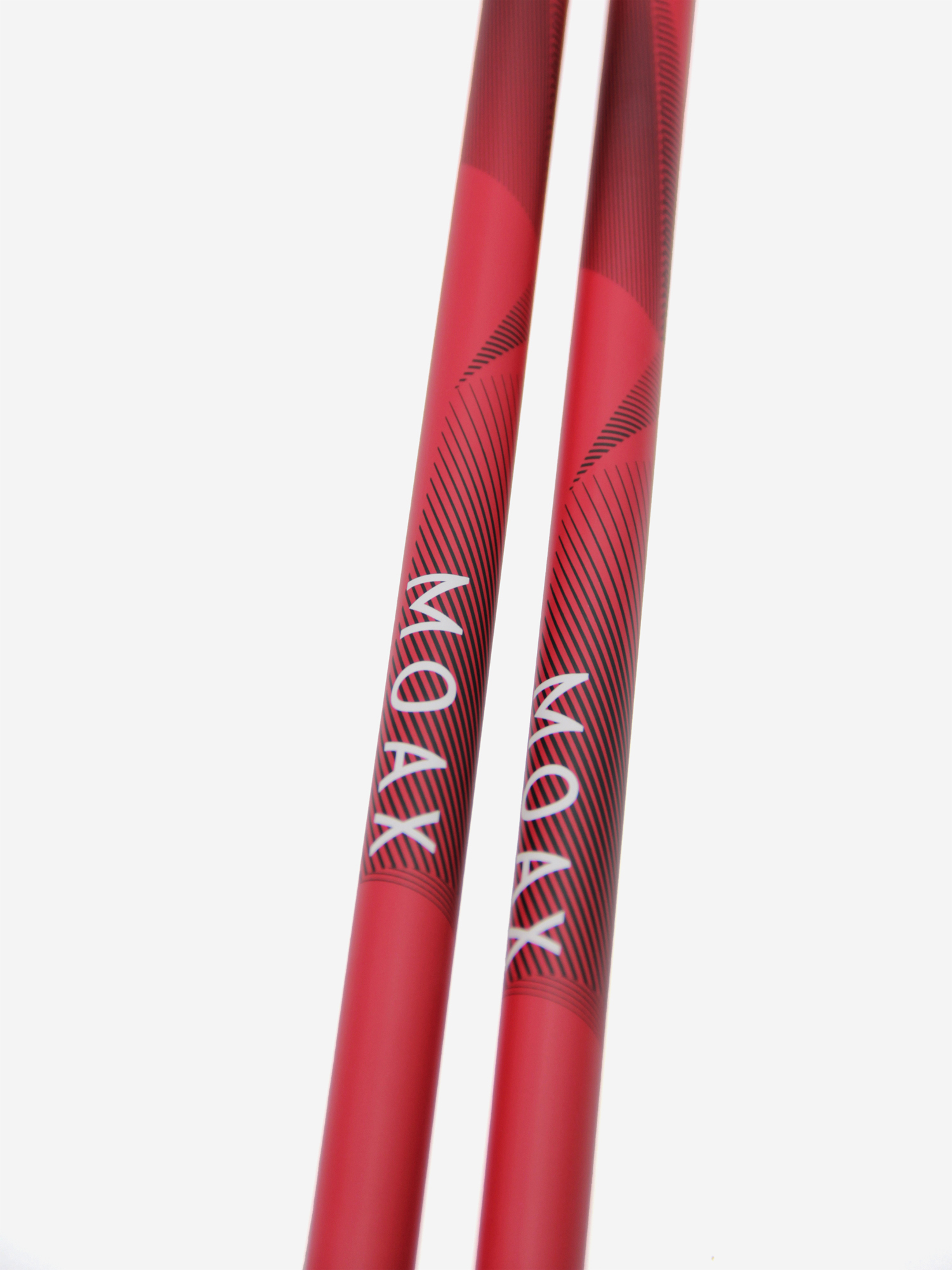 фото Палки лыжные moaxsport m3 carbon race, красный