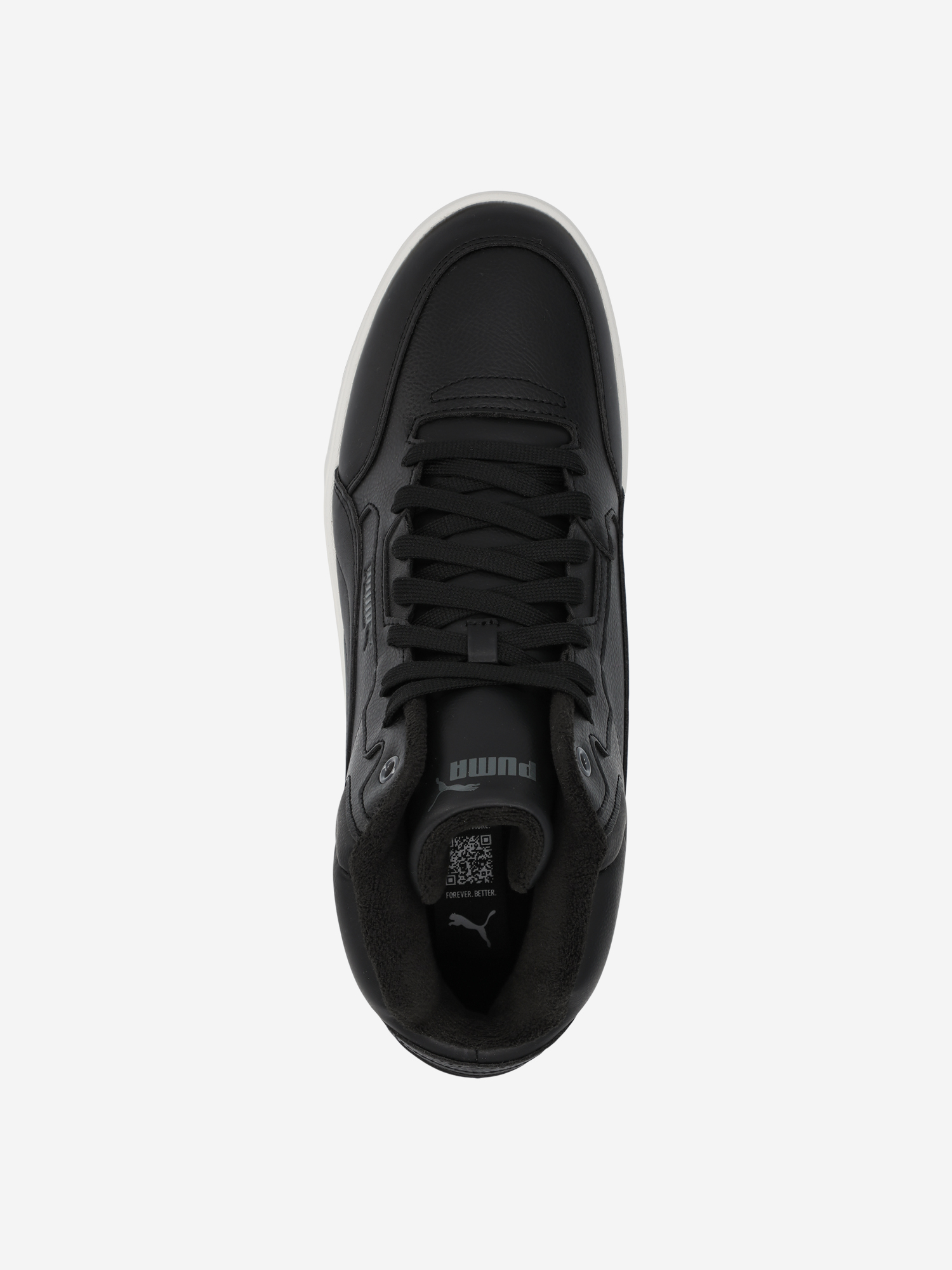 фото Кеды утепленные мужские puma shuffle downtown, черный