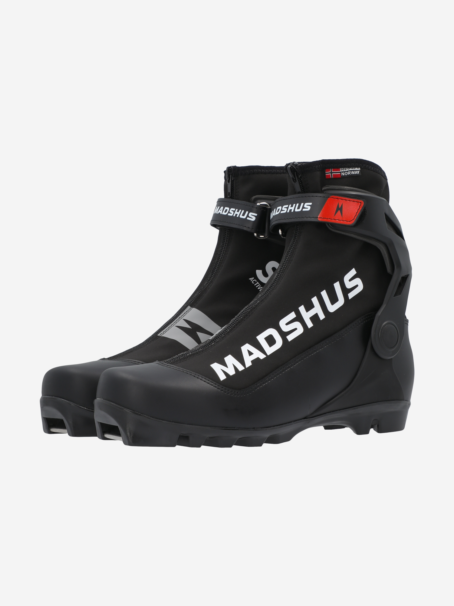 фото Ботинки лыжные madshus active skate, черный