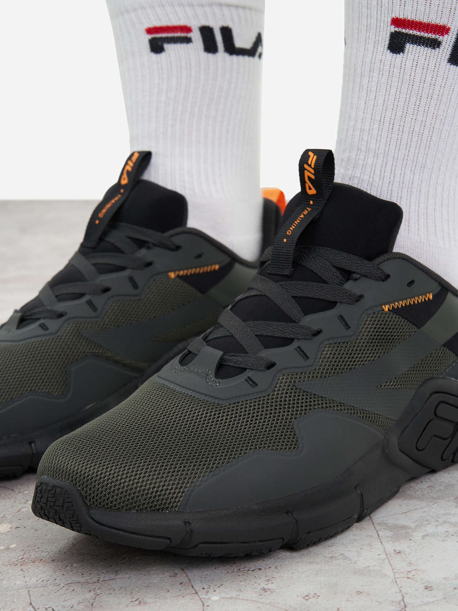 фото Кроссовки мужские fila titan, зеленый