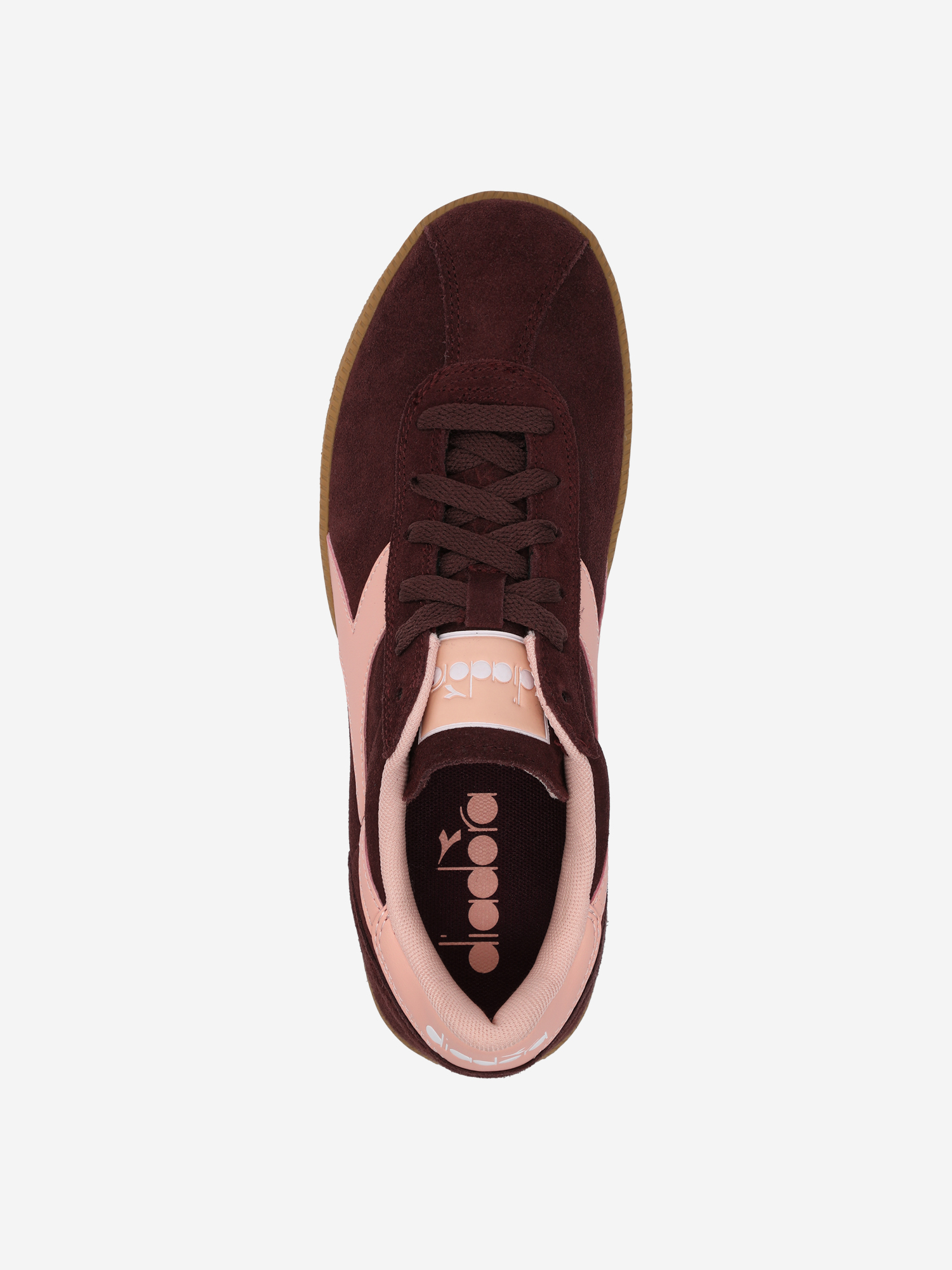 фото Кроссовки женские diadora tokyo, коричневый